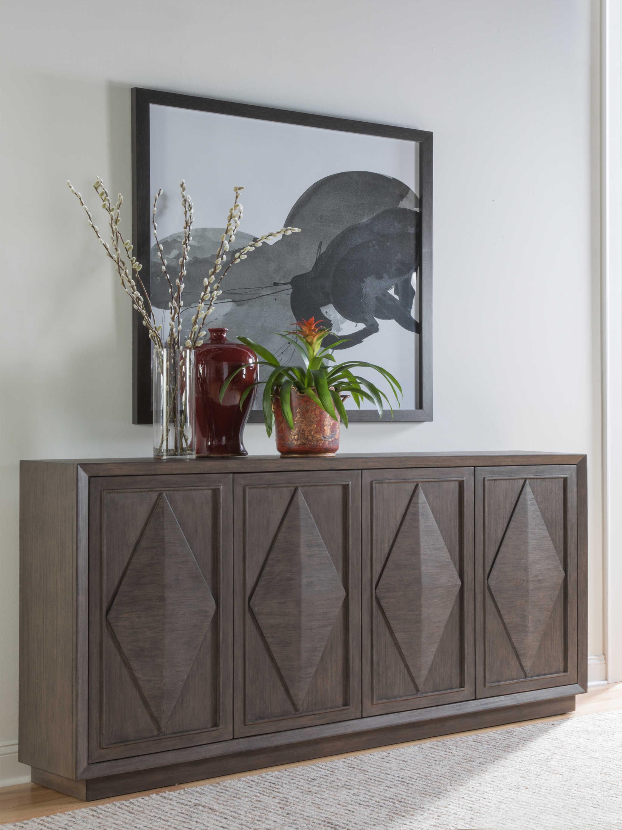 Artistica Cohesion Program Exchequer 72" Hardwood Antico Sideboard