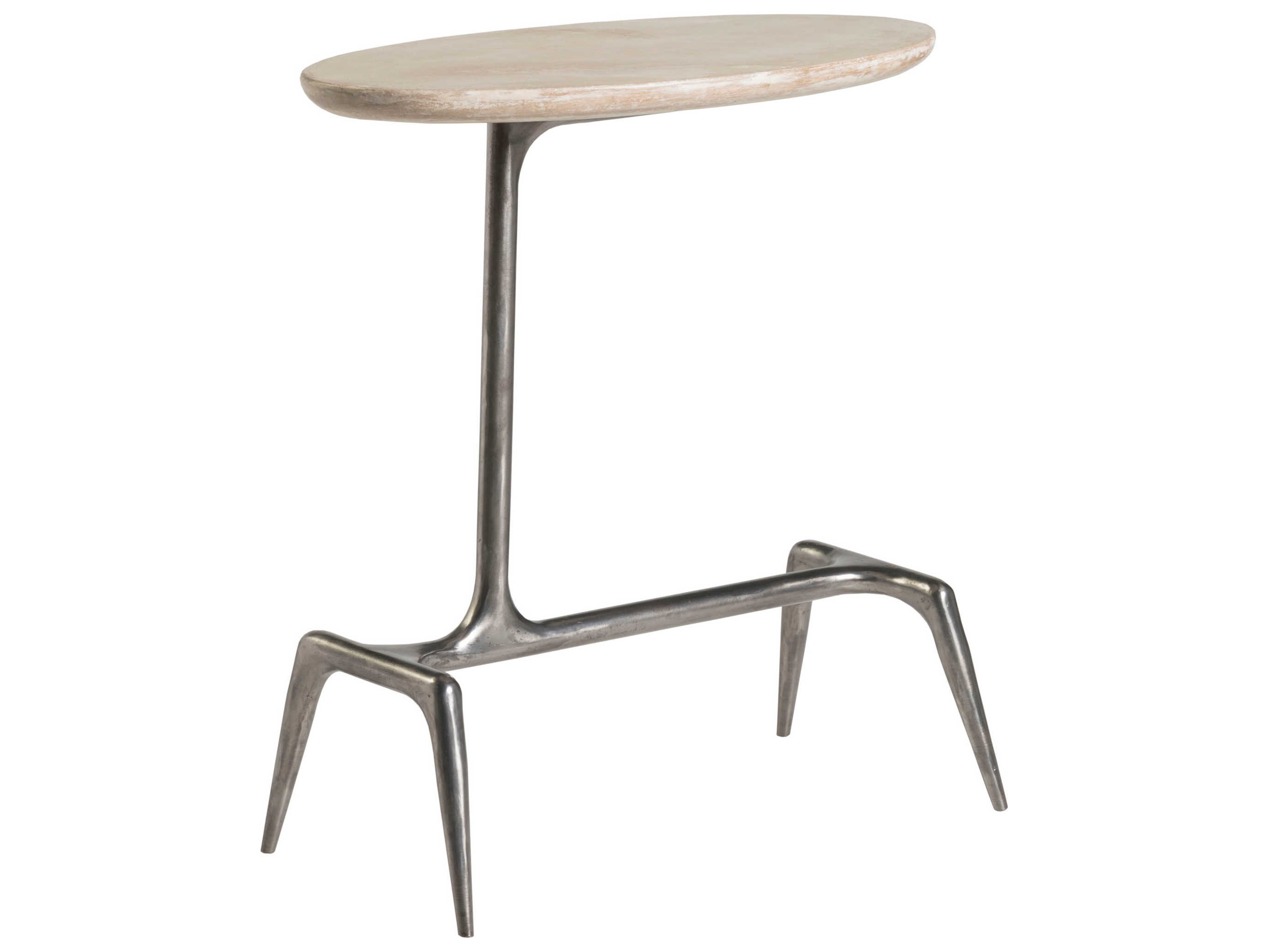 Artistica Signature Designs Wilder Oval Stone End Table