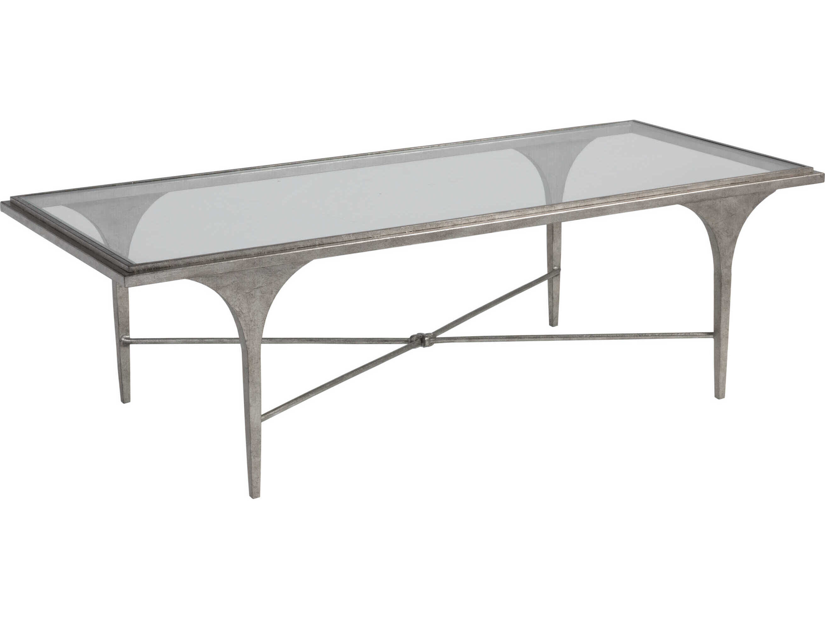 Artistica Signature Designs Rectangular Glass Porto Coffee Table