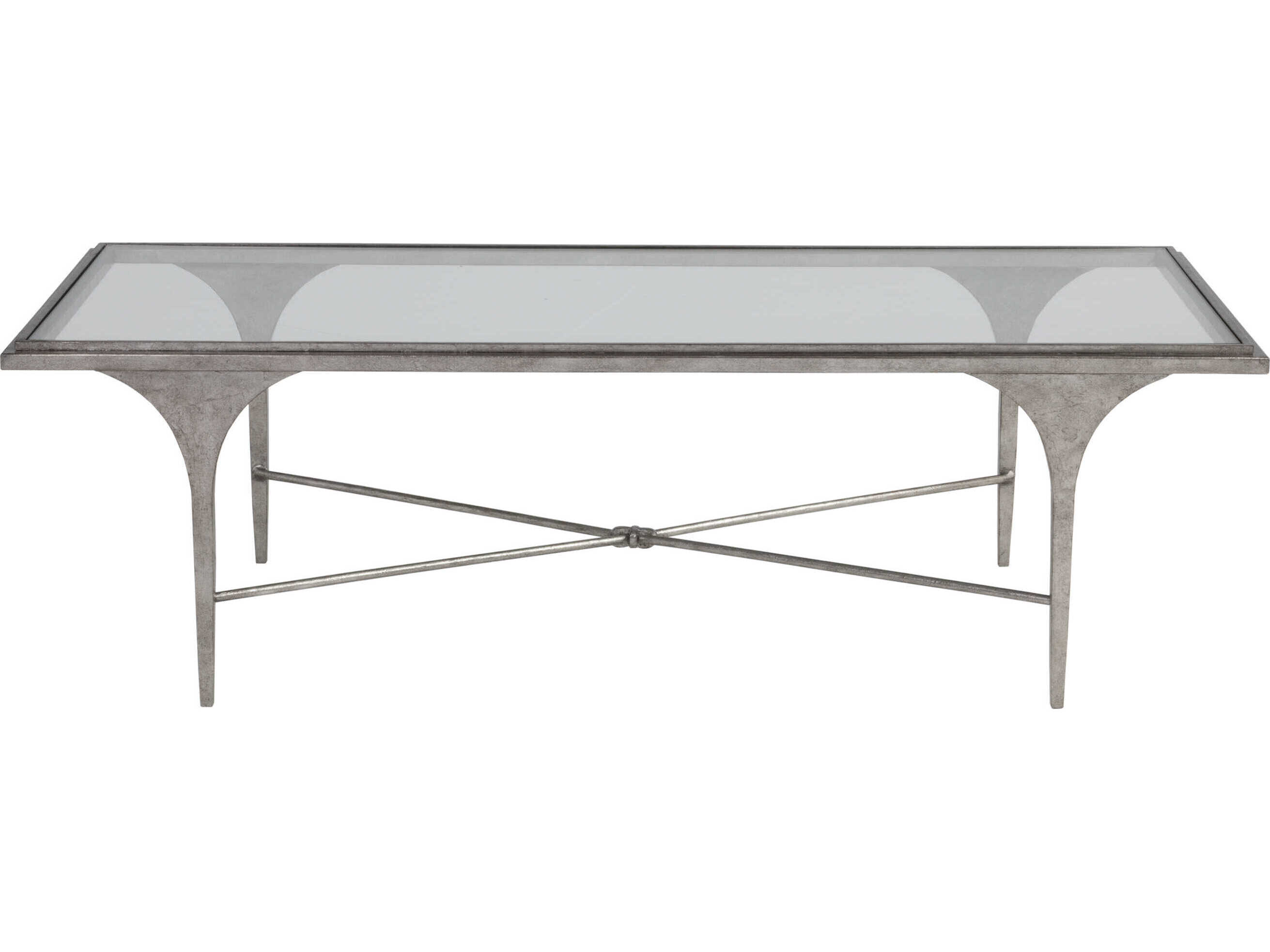 Artistica Signature Designs Rectangular Glass Porto Coffee Table