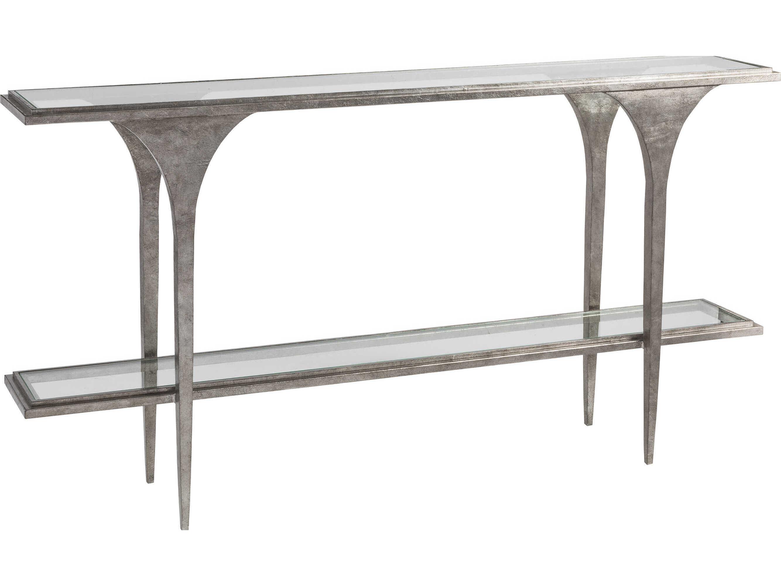 Artistica Signature Designs Rectangular Glass Porto Console Table