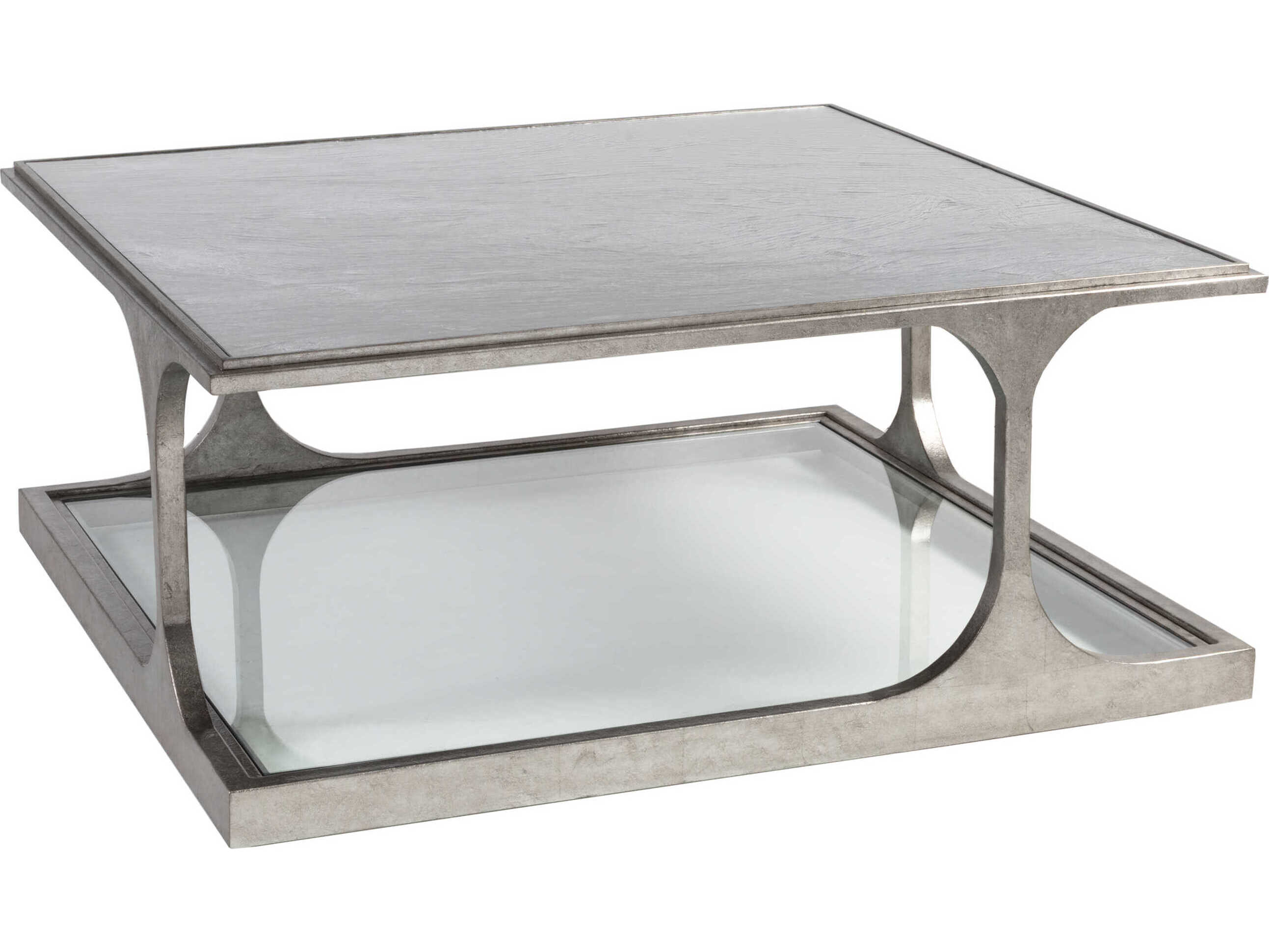 Artistica Signature Designs Square Glass Bond Street Coffee Table