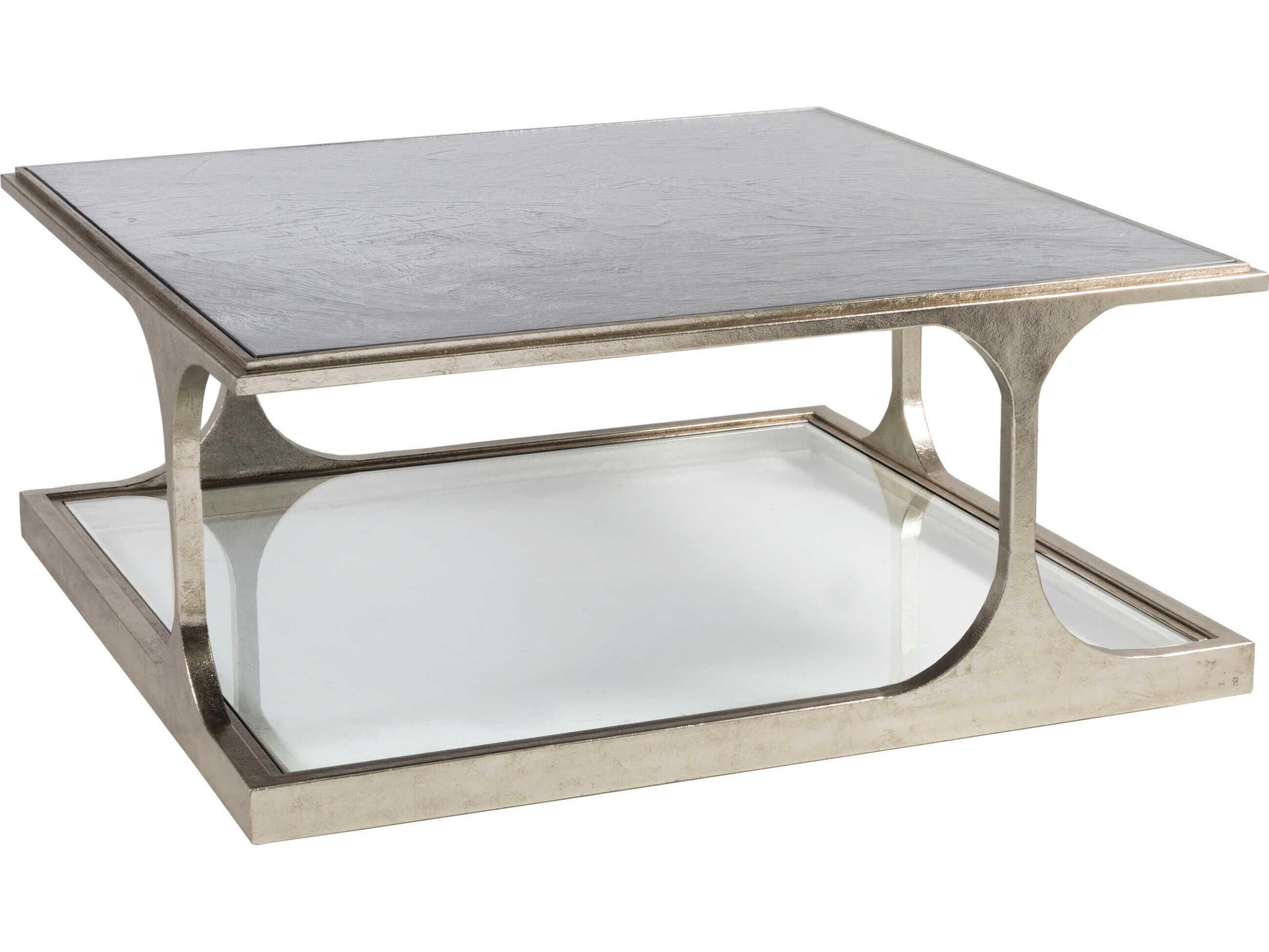 Artistica Signature Designs Square Glass Bond Street Coffee Table