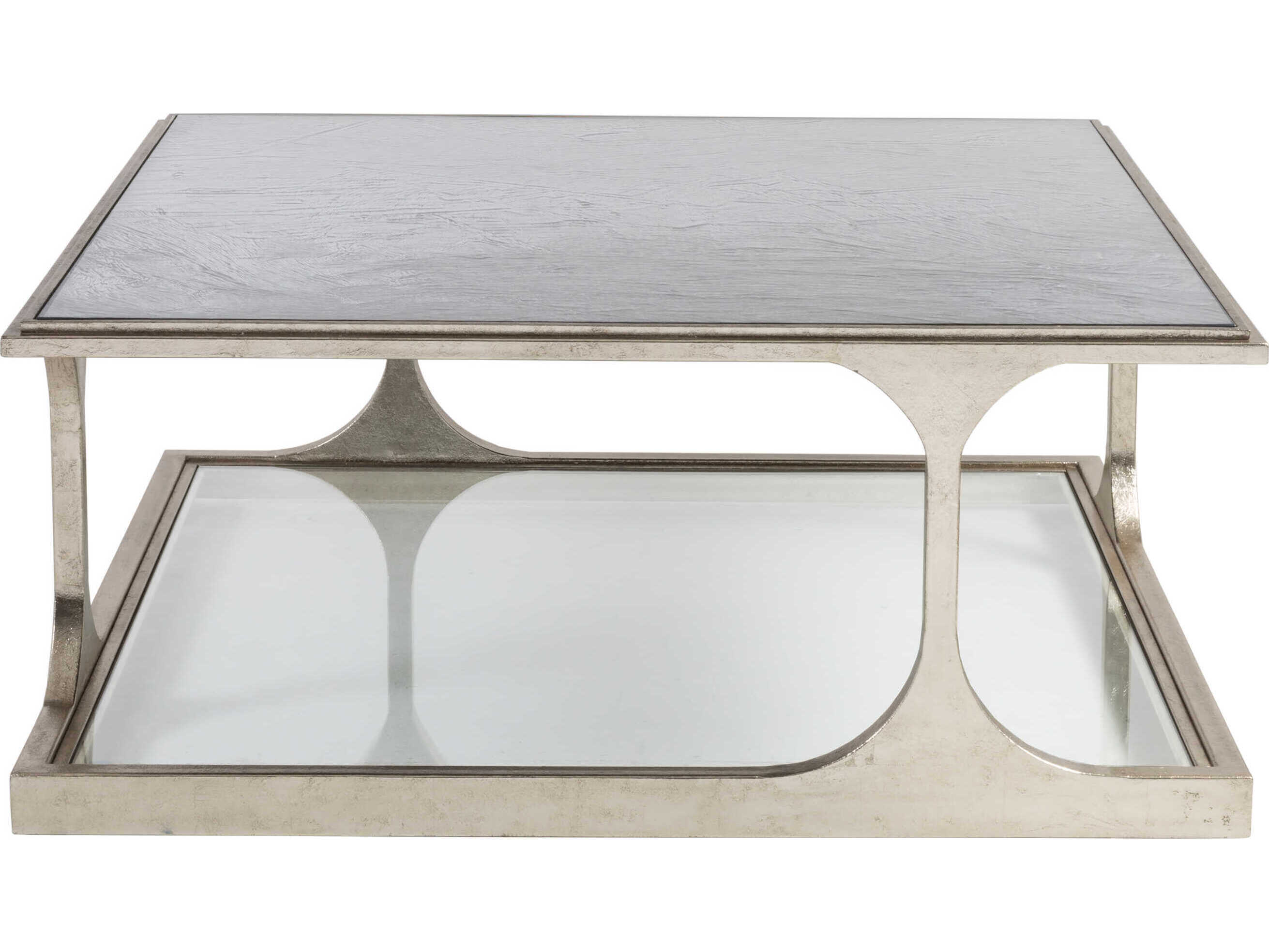 Artistica Signature Designs Square Glass Bond Street Coffee Table