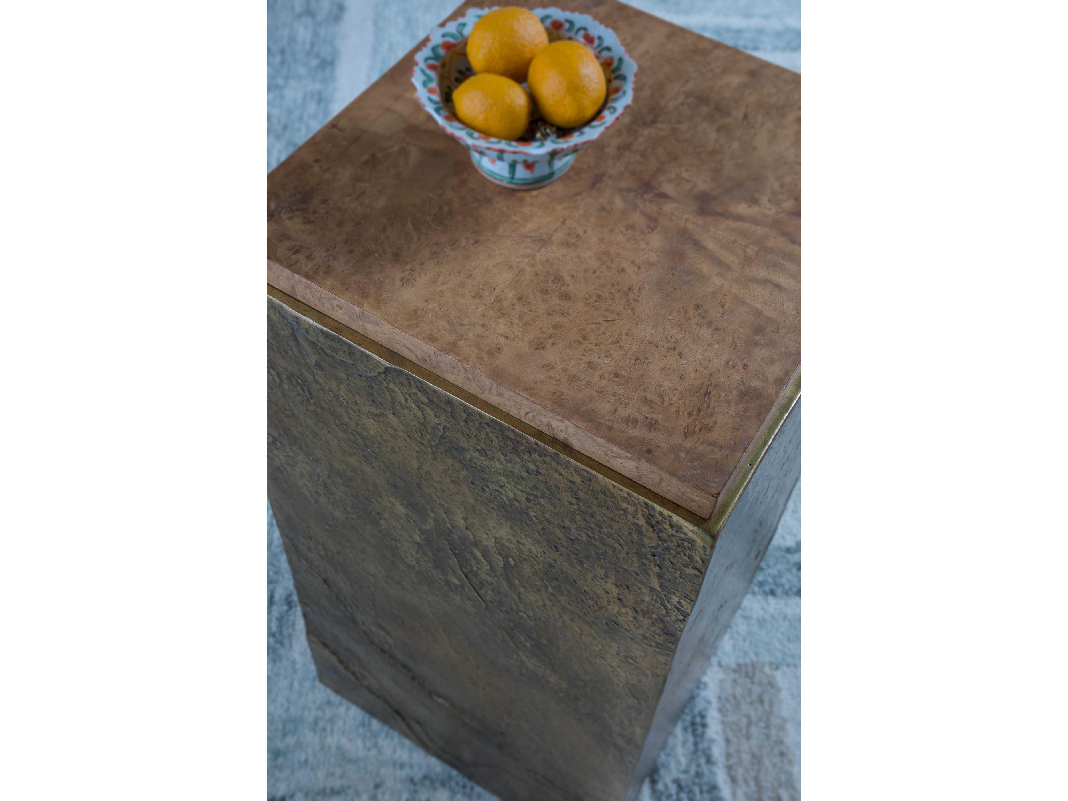 Artistica Simpatico Square Wood End Table