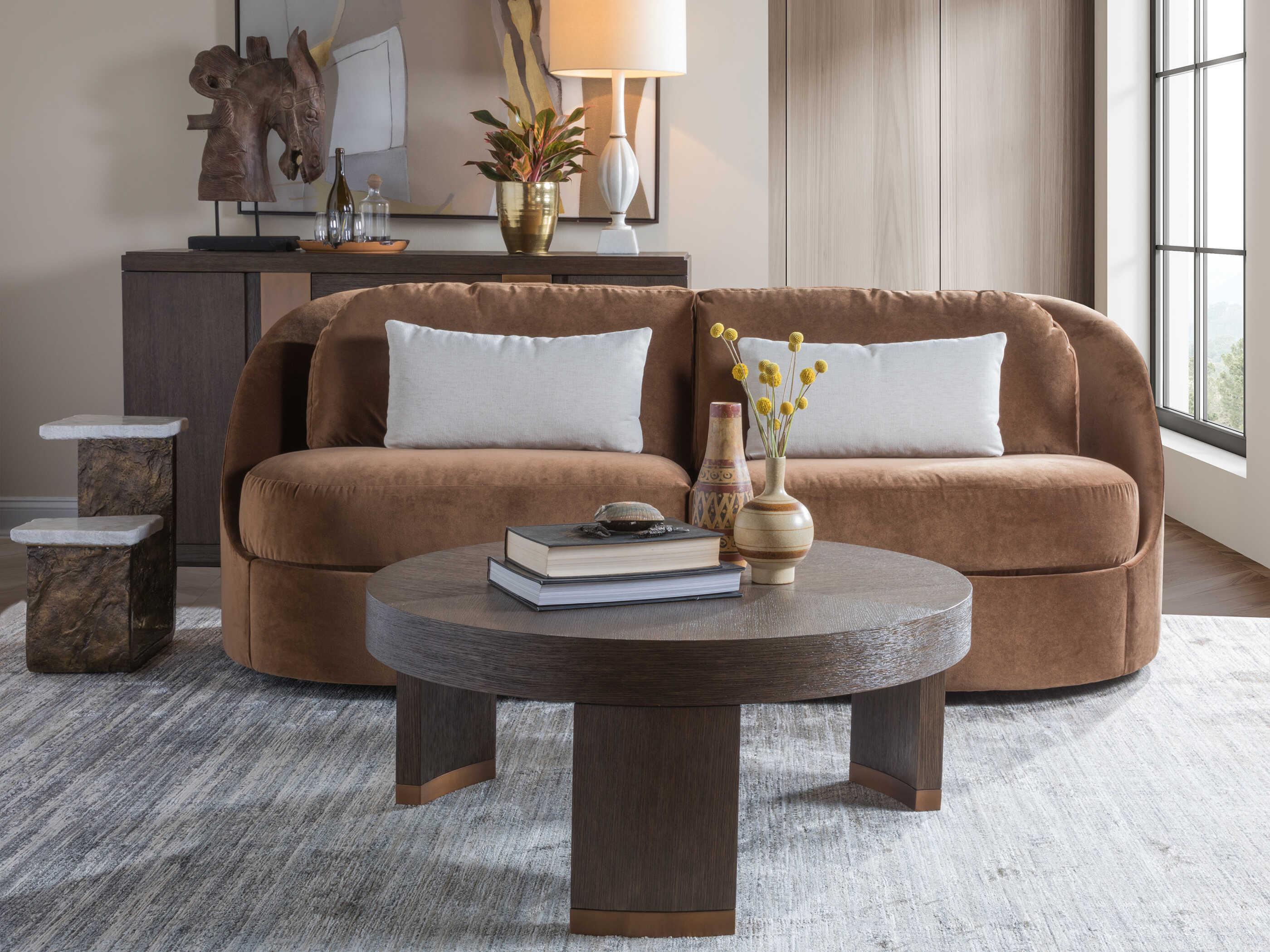 Artistica Andare Round Wood Coffee Table