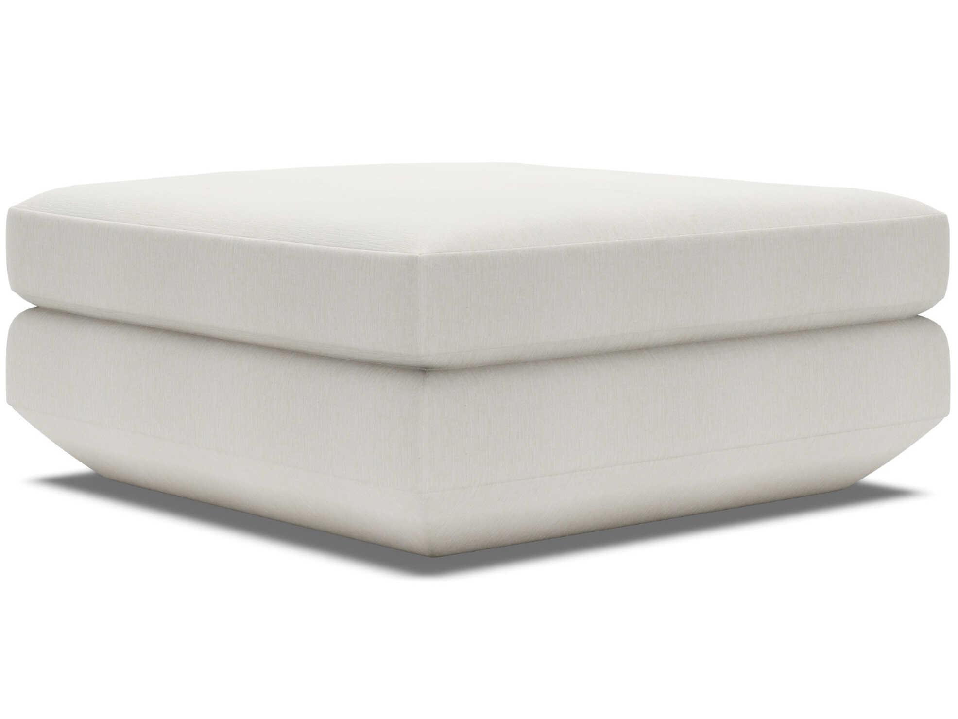 Artistica Upholstery Veronica White Upholstered Ottoman