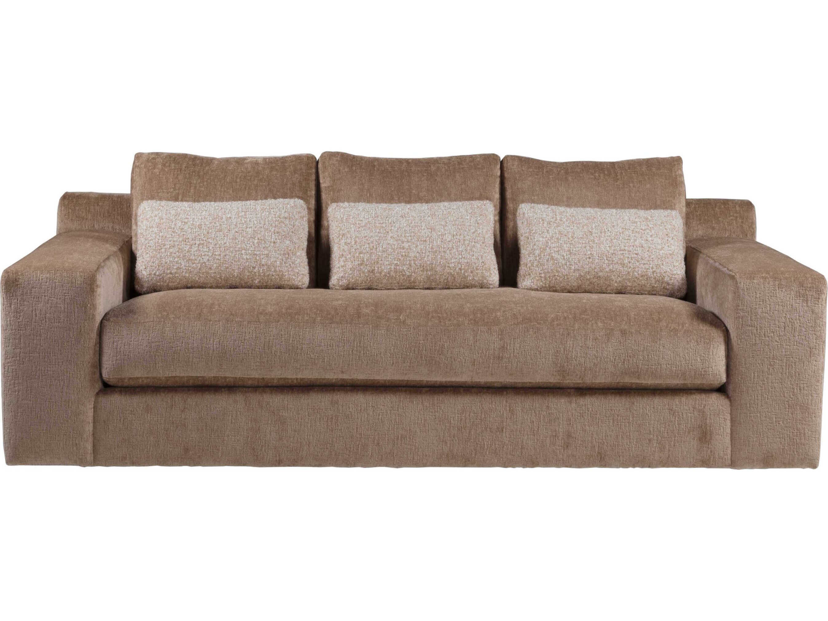 Artistica Upholstery Rita Brown Upholstered Sofa