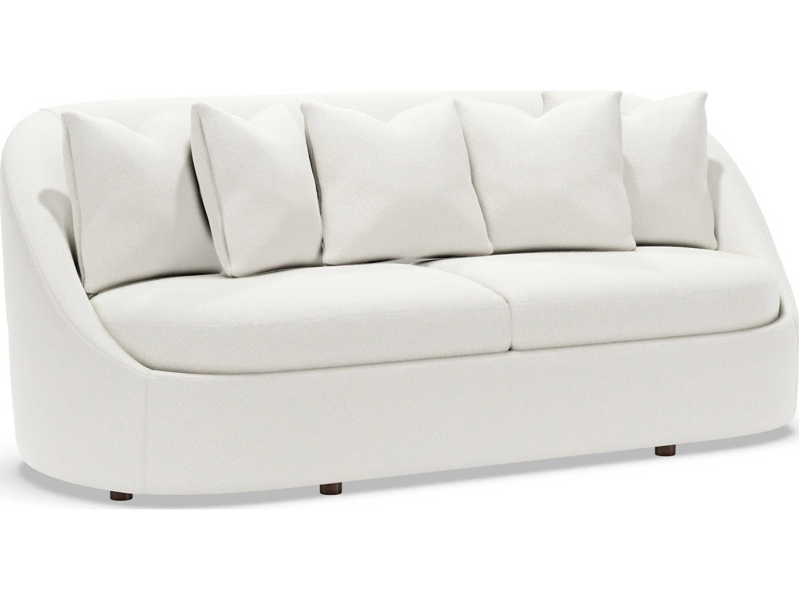 Artistica Upholstery Genevieve White Upholstered Sofa