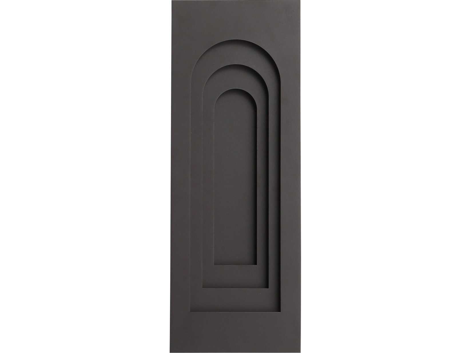 Avenue Lighting Rectangular Curved Top 1-Light Outdoor Wall Light