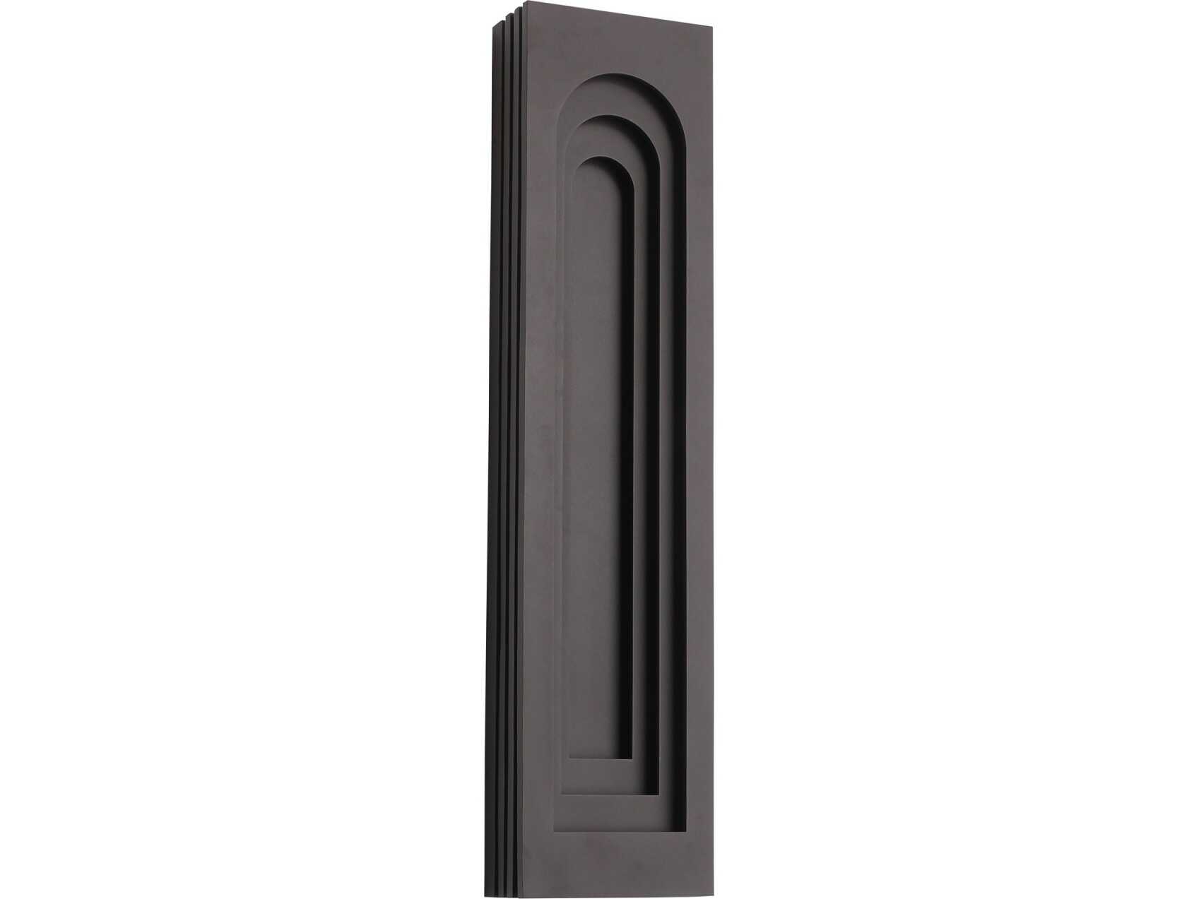 Avenue Lighting Rectangular Curved Top 1-Light Outdoor Wall Light