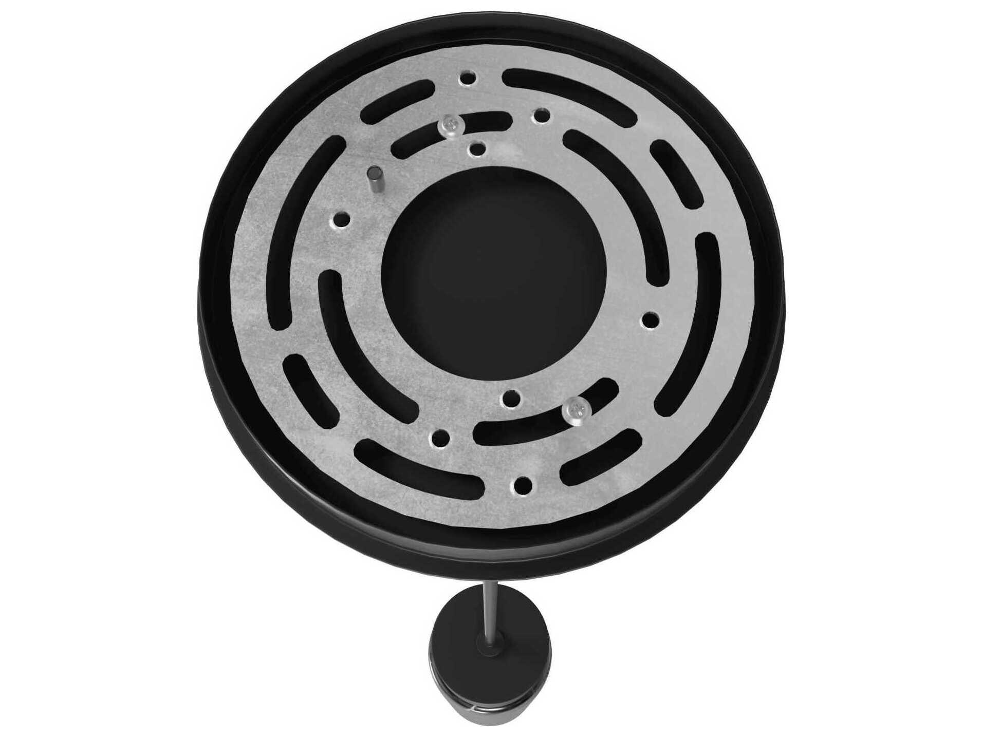 Avenue Lighting Cicada 1-Light Black Marble Cylinder Mini Pendant