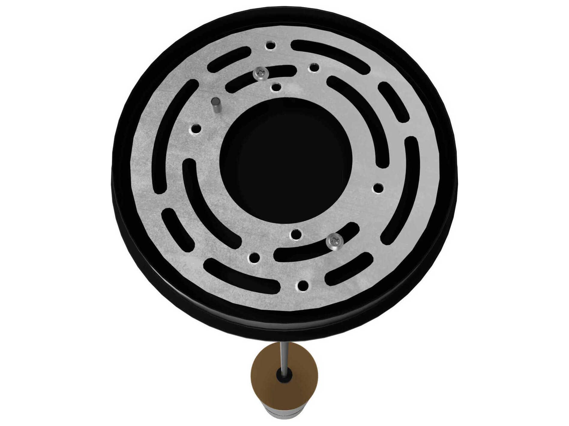 Avenue Lighting Cicada 1-Light Knurled Light Grey Brass Cylinder Mini Pendant