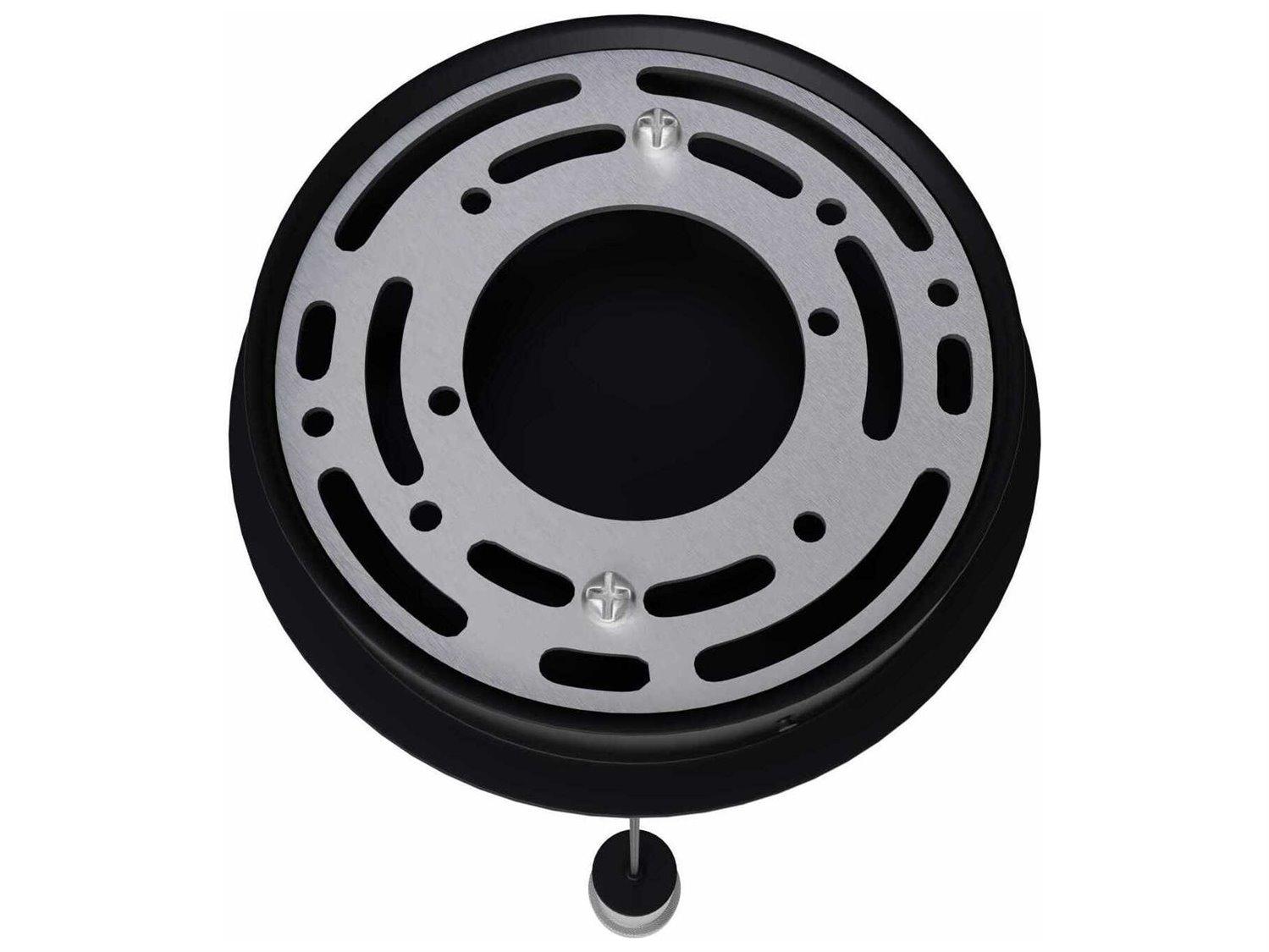 Avenue Lighting Cicada 1-Light Dark Grey Knurled Light Cylinder Mini Pendant