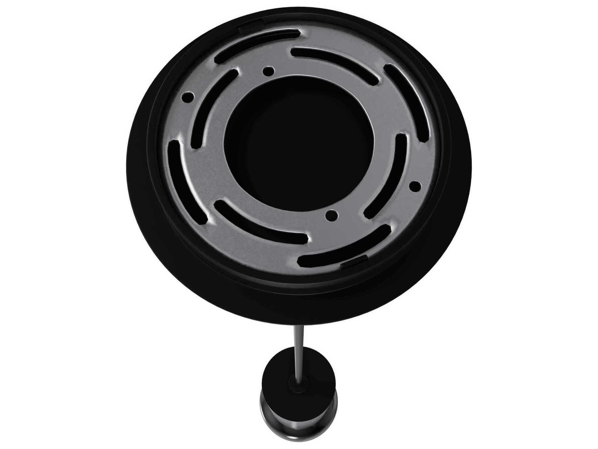 Avenue Lighting Cicada 1-Light Brushed Brass Black Cylinder Mini Pendant