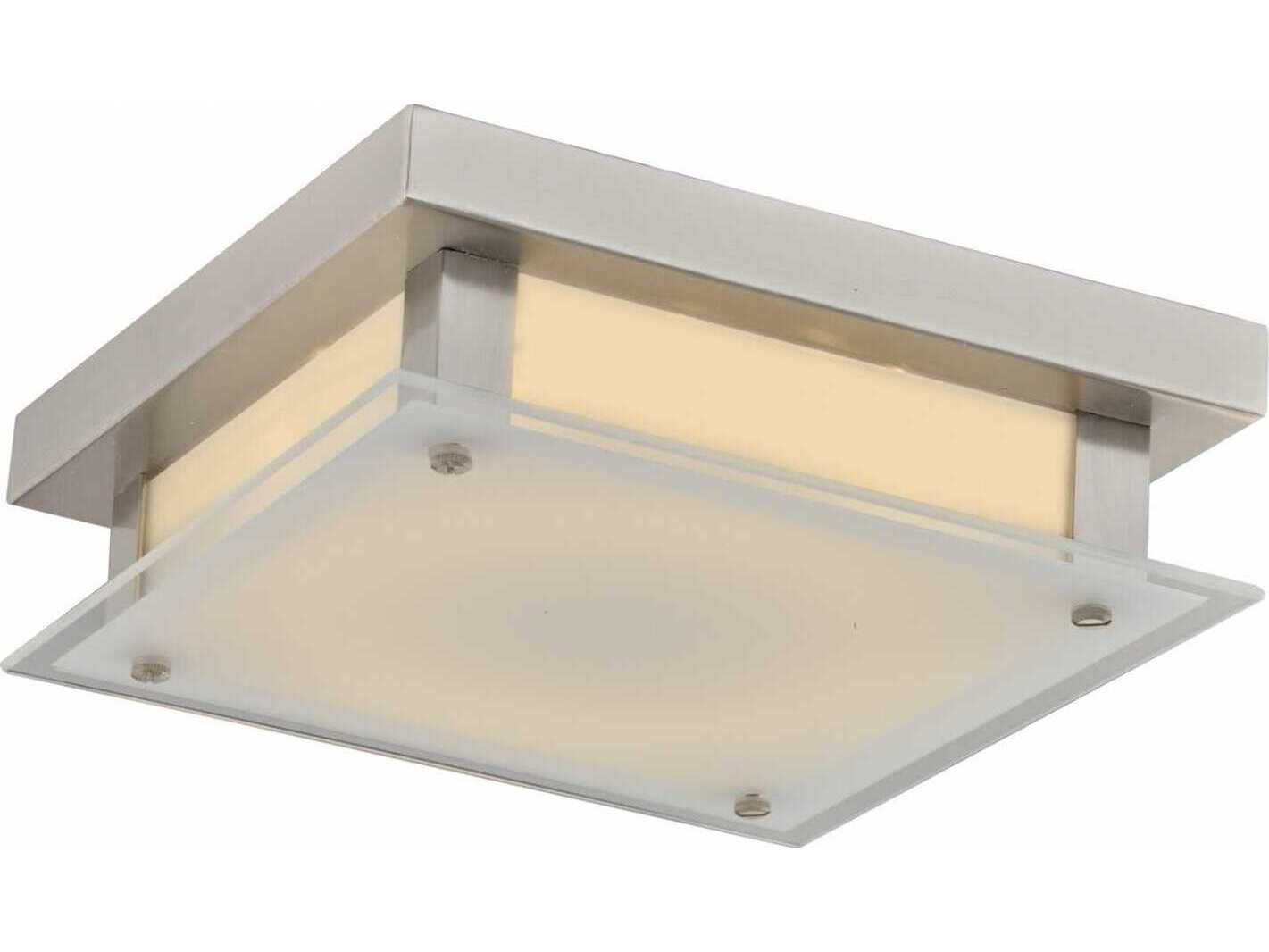 Avenue Lighting Cermack St Brushed Nickel Flush Mount