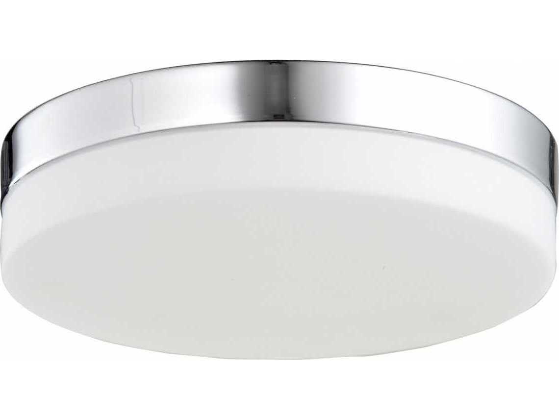 Avenue Lighting Cermack St Polished Chrome Round Flush Mount