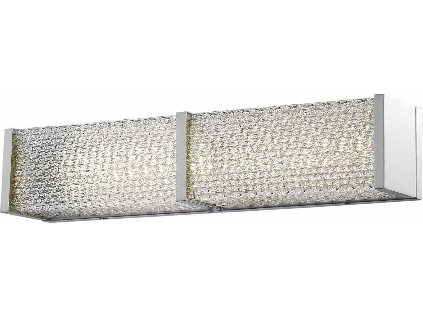 Avenue Lighting Cermack St Brushed Nickel Vanity Light