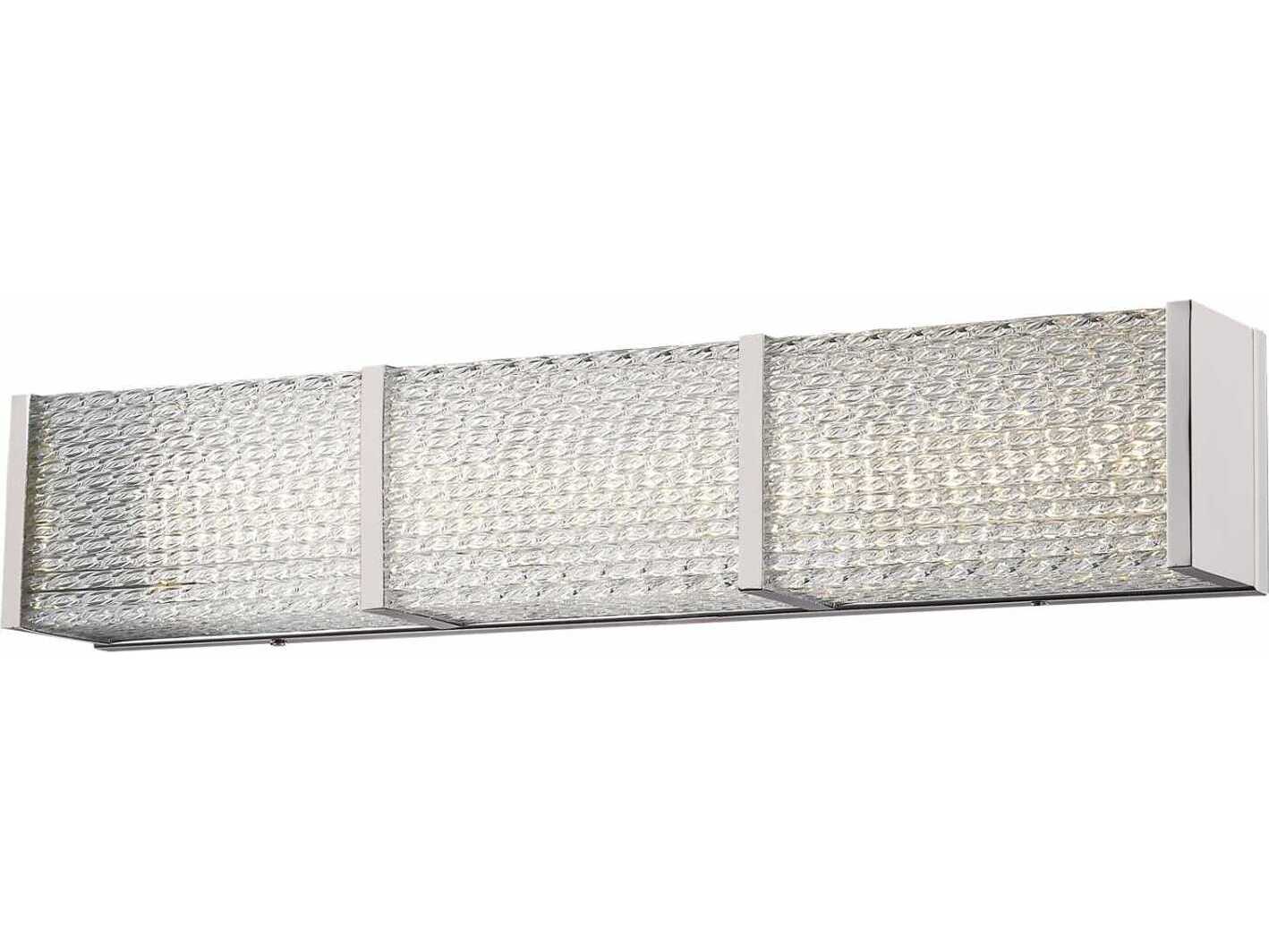 Avenue Lighting Cermack St Brushed Nickel Vanity Light