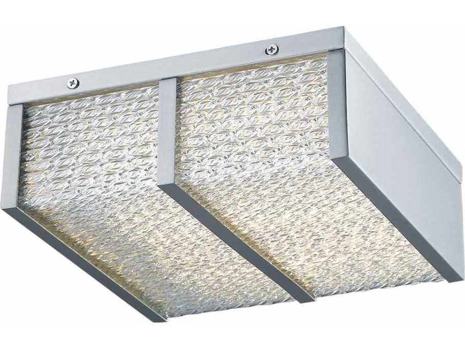 Avenue Lighting Cermack St Polished Chrome Flush Mount