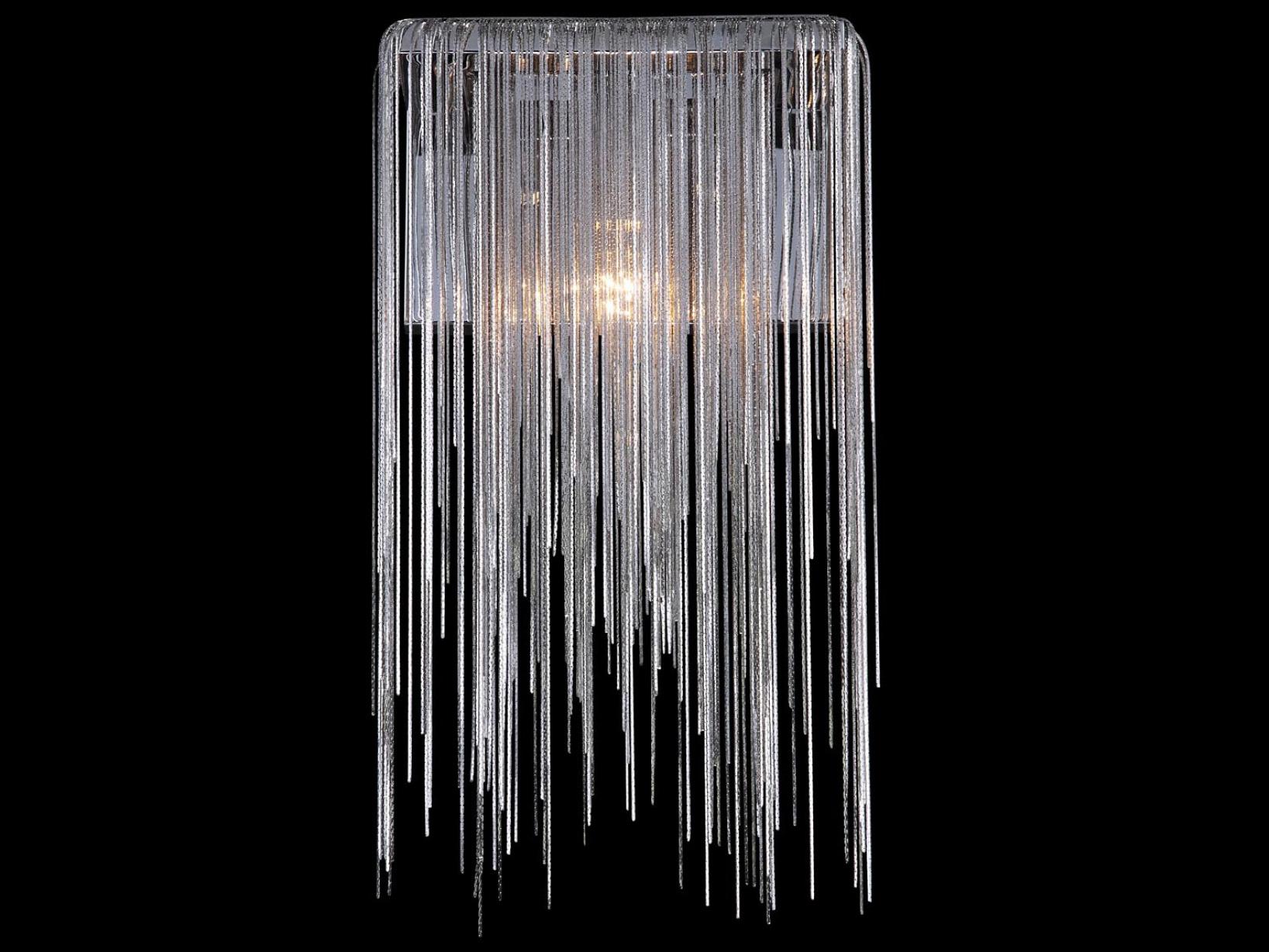 Avenue Lighting Fountain Ave 1-Light Chrome Wall Sconce