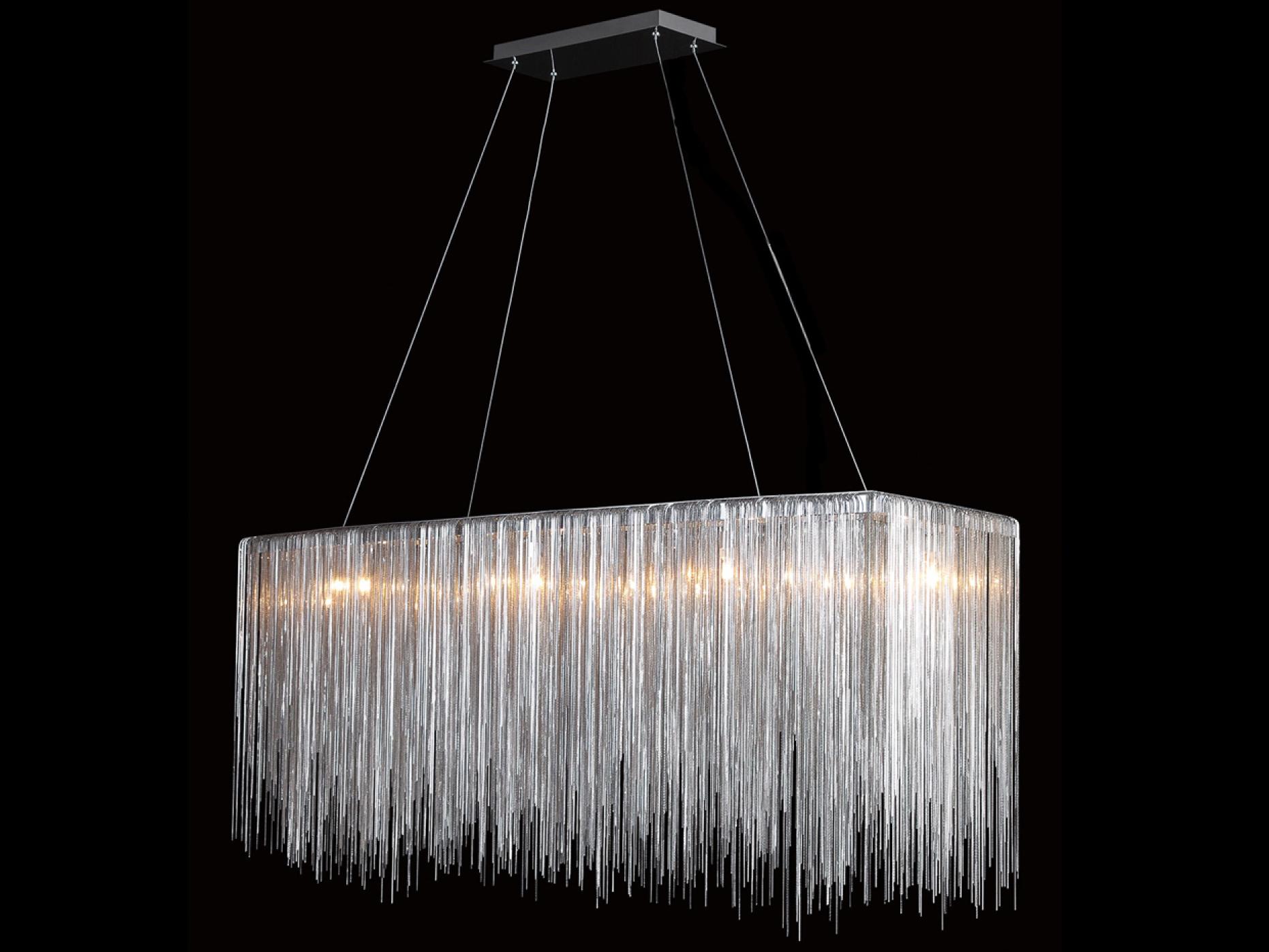Avenue Lighting Fountain Ave Chrome Island Pendant