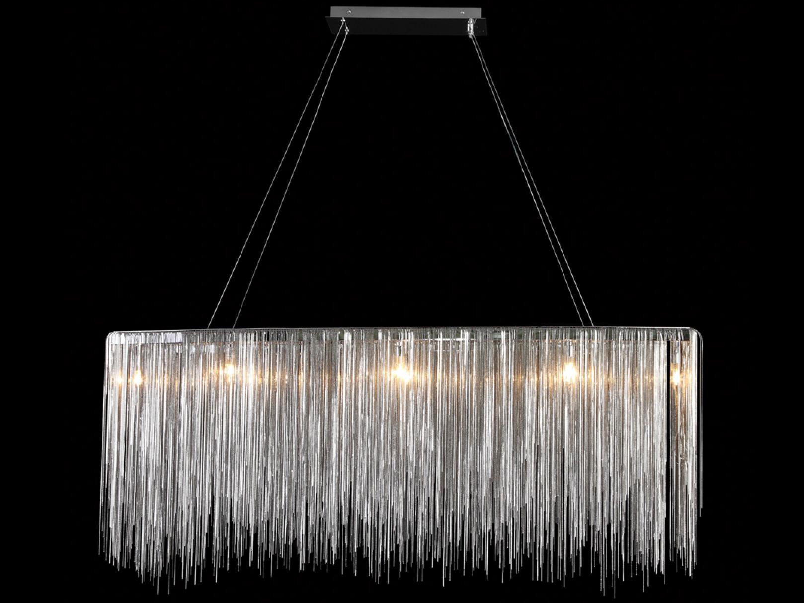 Avenue Lighting Fountain Ave Chrome Island Pendant