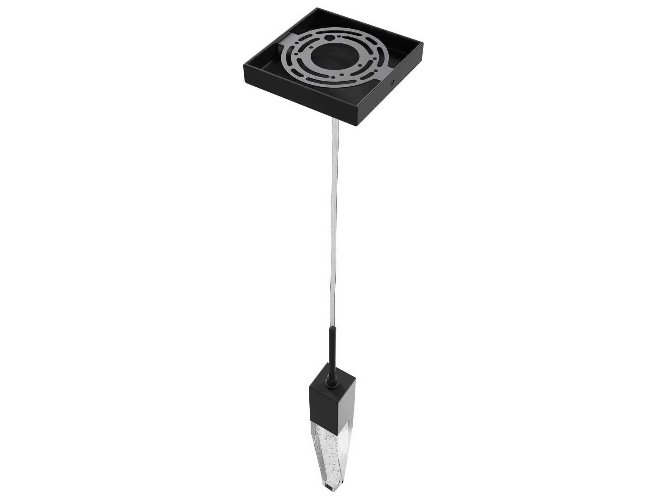 Avenue Lighting Aspen 1-Light Black Linear Pendant