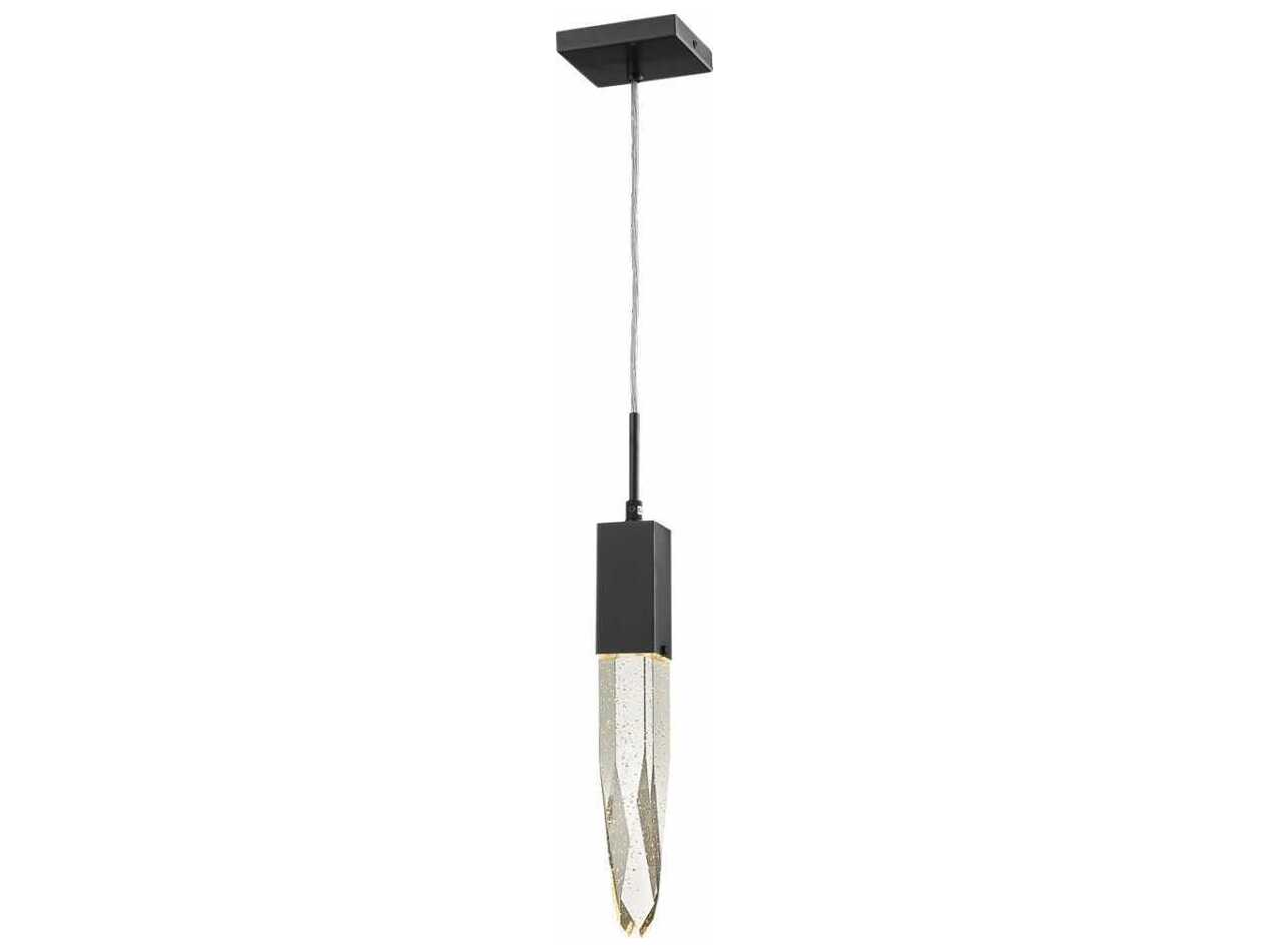 Avenue Lighting Aspen 1-Light Dark Bronze Linear Pendant