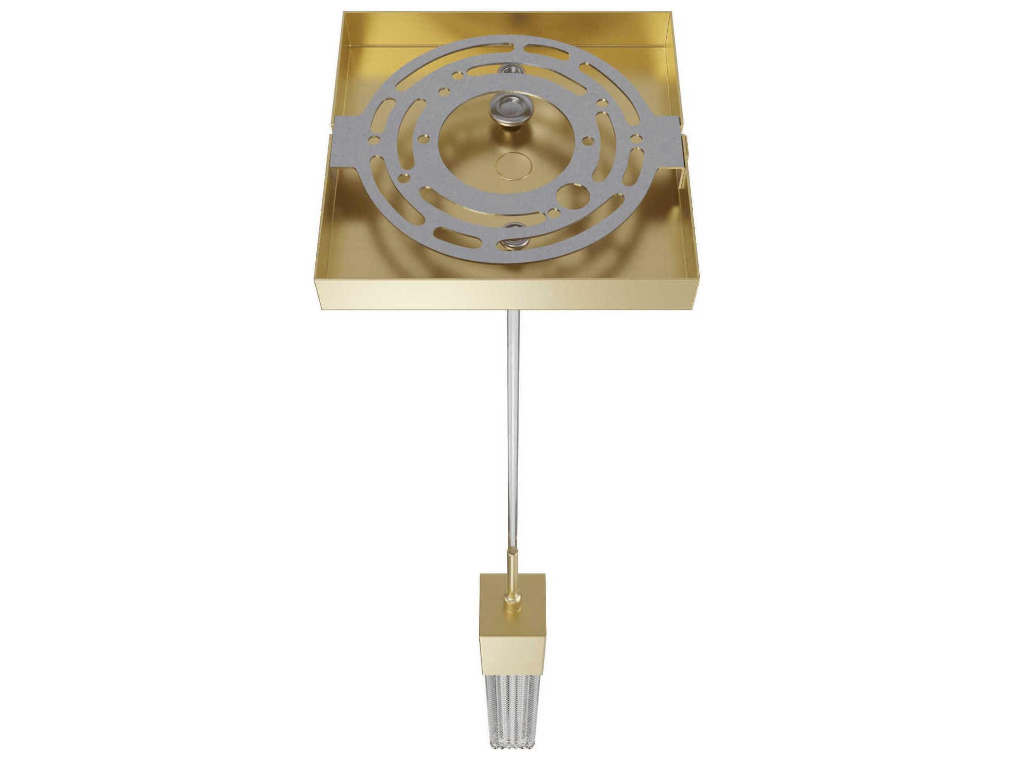 Avenue Lighting Boa 1-Light Brushed Brass Linear Mini Pendant