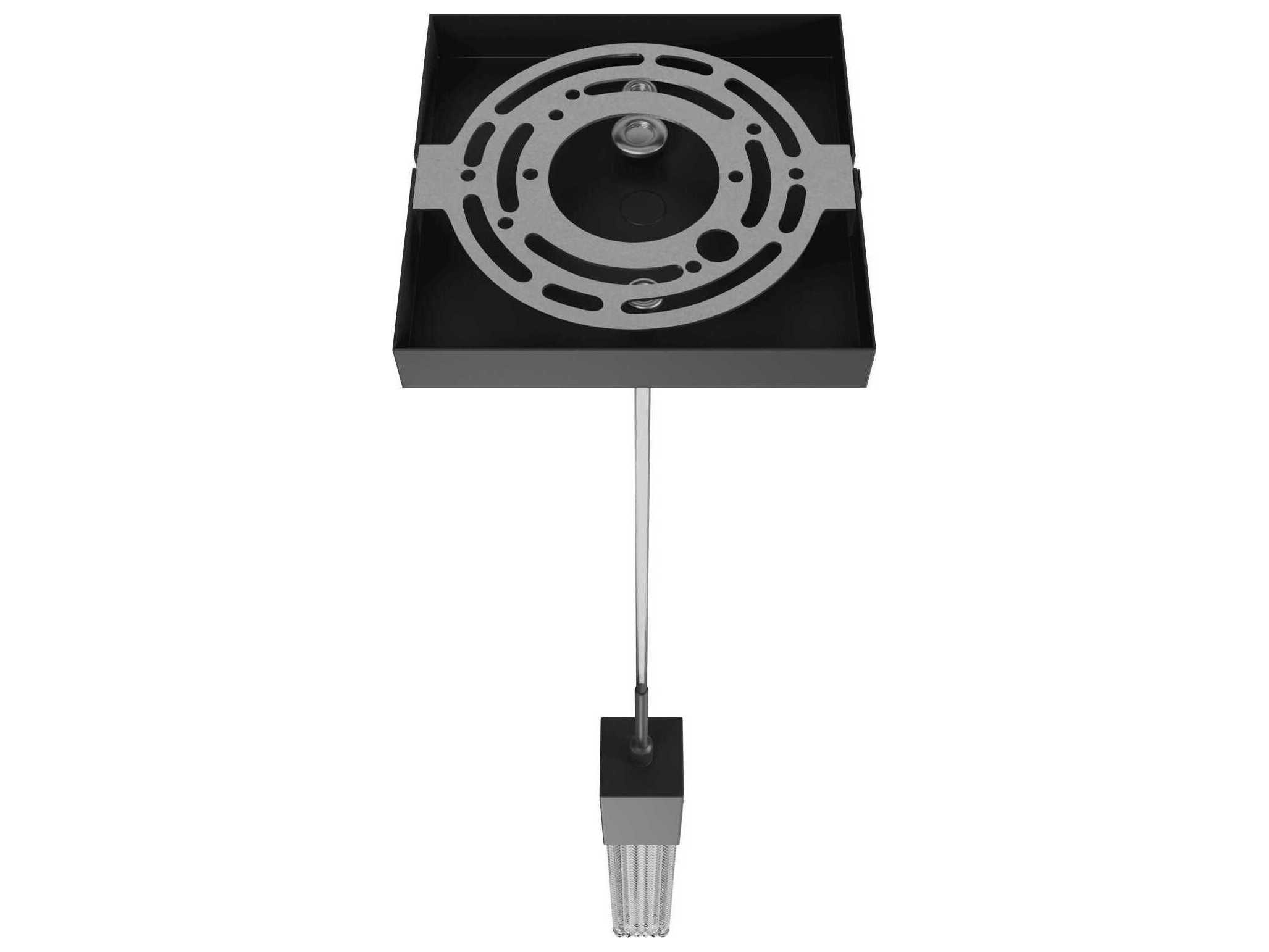 Avenue Lighting Boa 1-Light Black Linear Mini Pendant