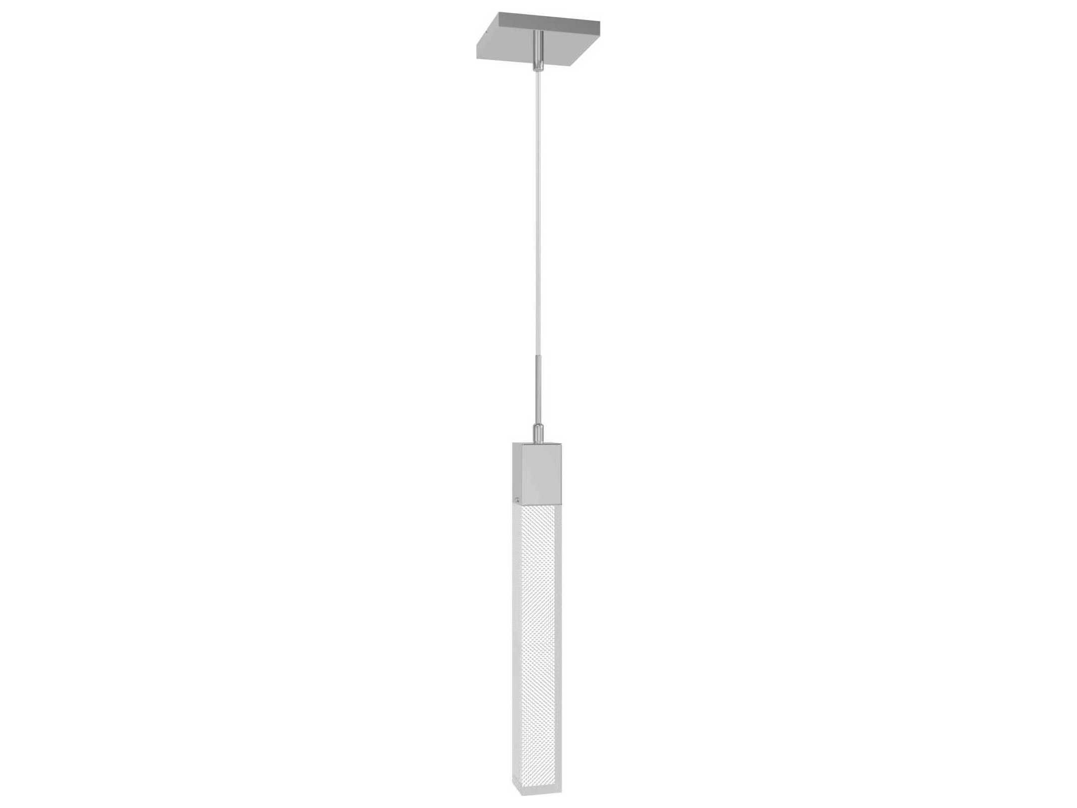 Avenue Lighting The Original Glacier 1-Light Polished Chrome Linear Pendant