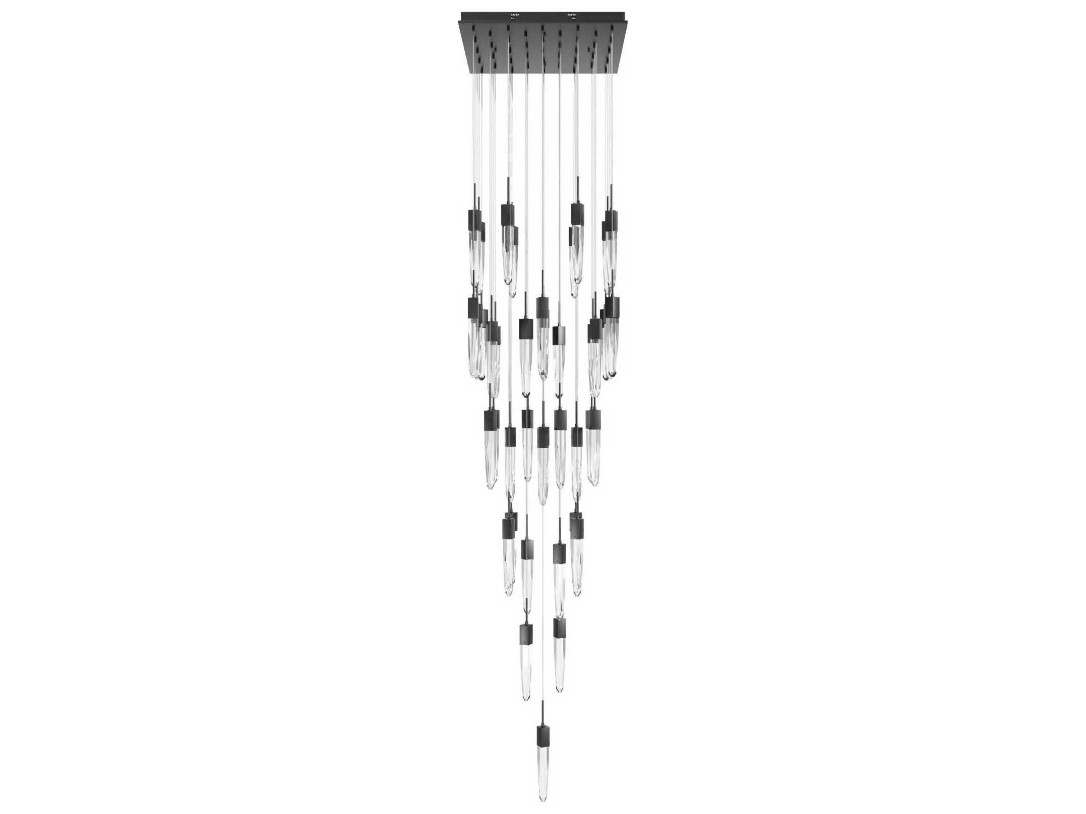 Avenue Lighting Aspen 41-Light Dark Bronze Linear Pendant