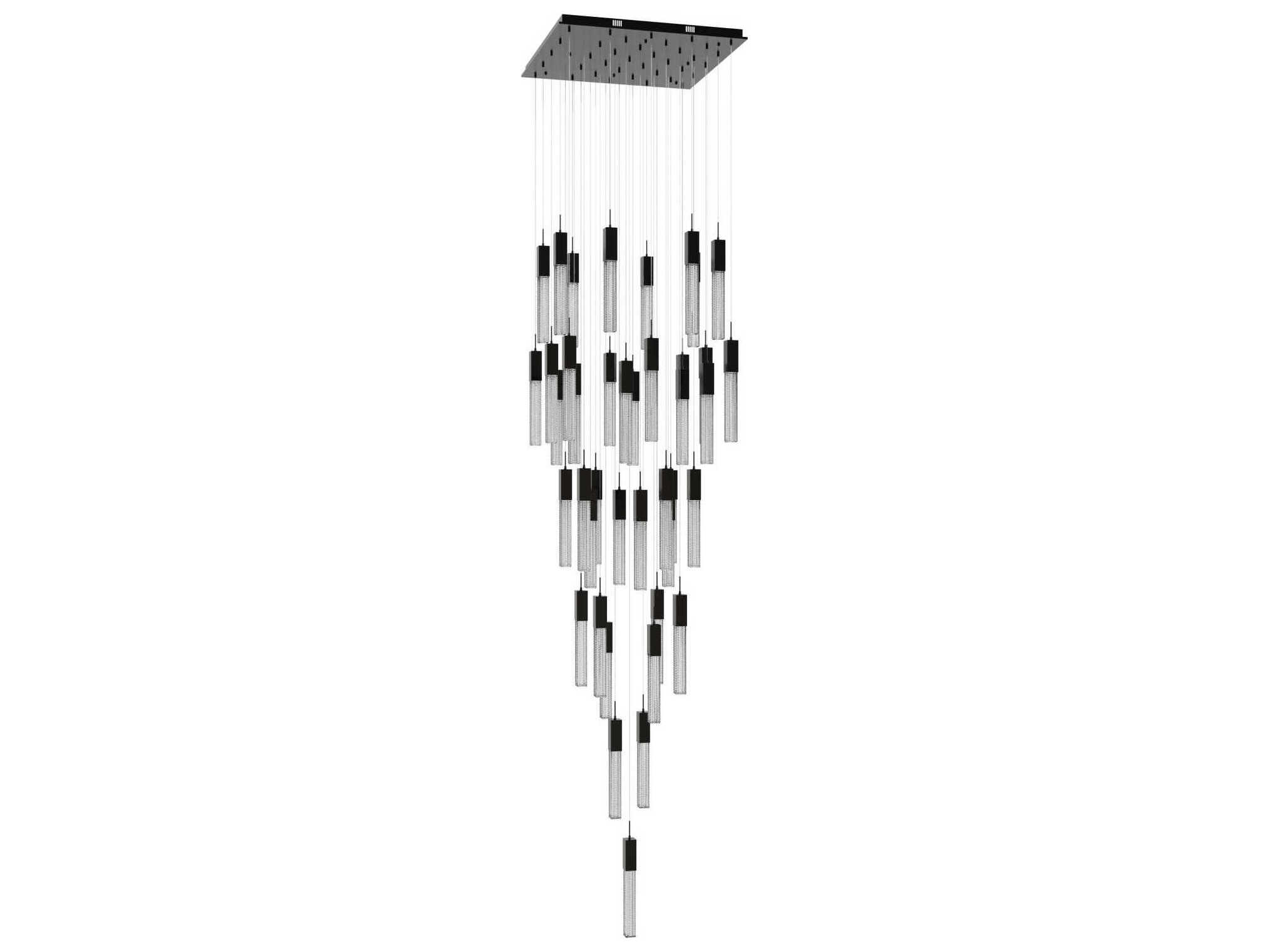 Avenue Lighting Boa 41-Light Dark Bronze Linear Pendant