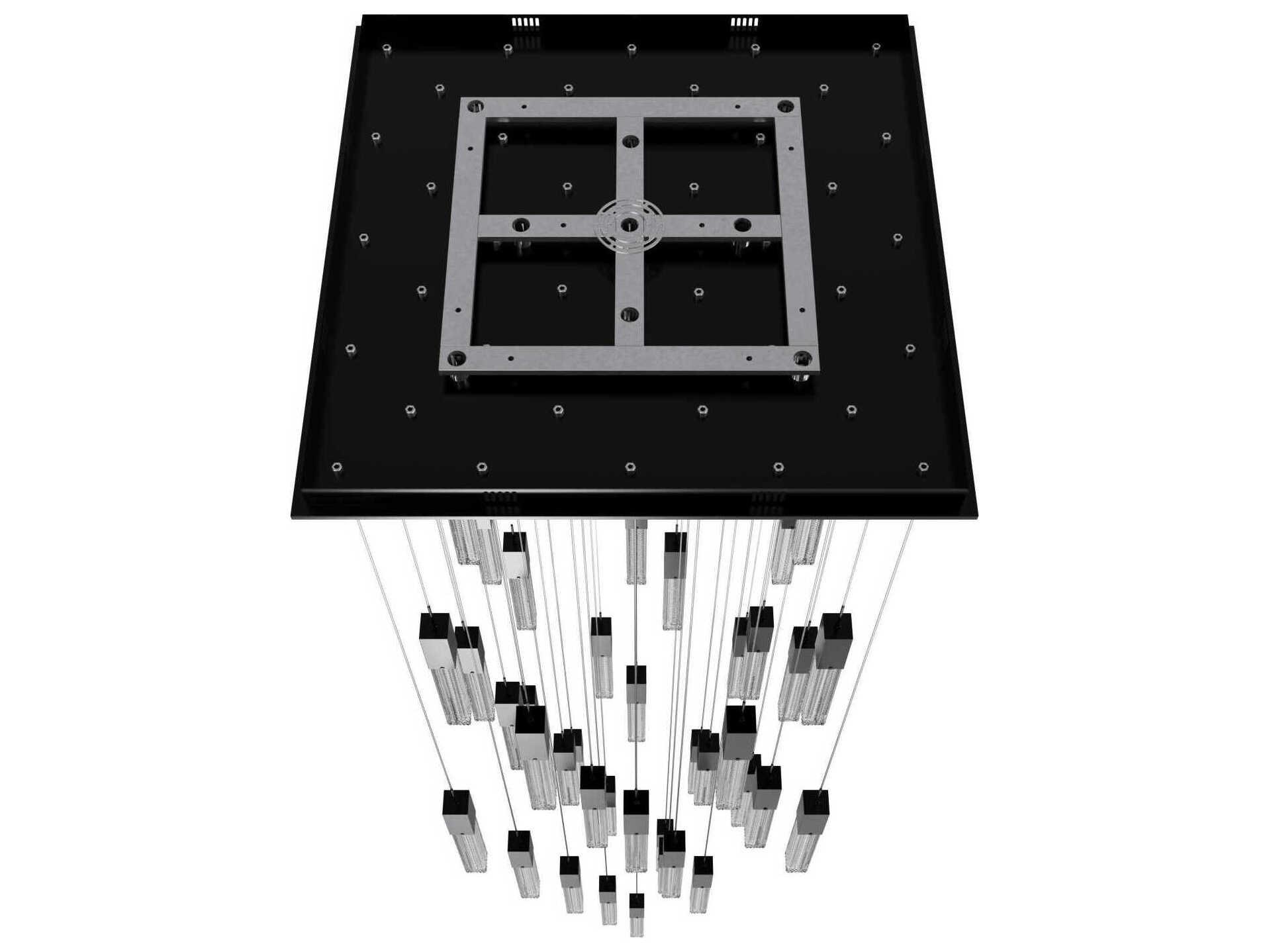 Avenue Lighting Boa 41-Light Dark Bronze Linear Pendant