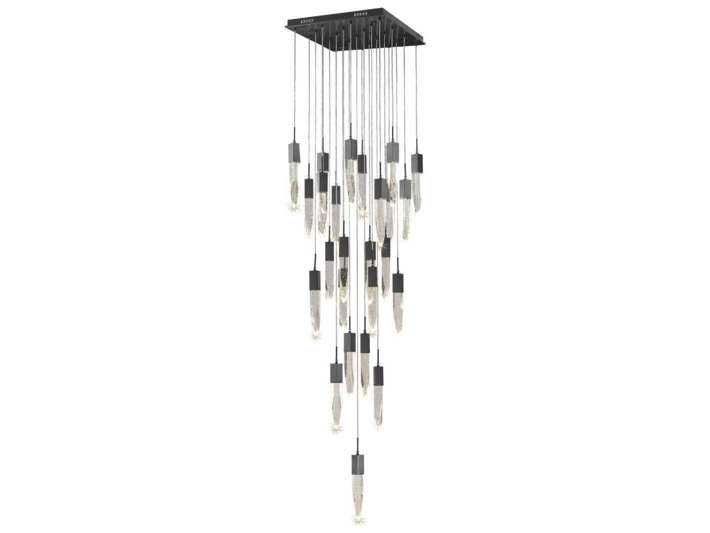 Avenue Lighting Aspen 25-Light Dark Bronze Linear Pendant