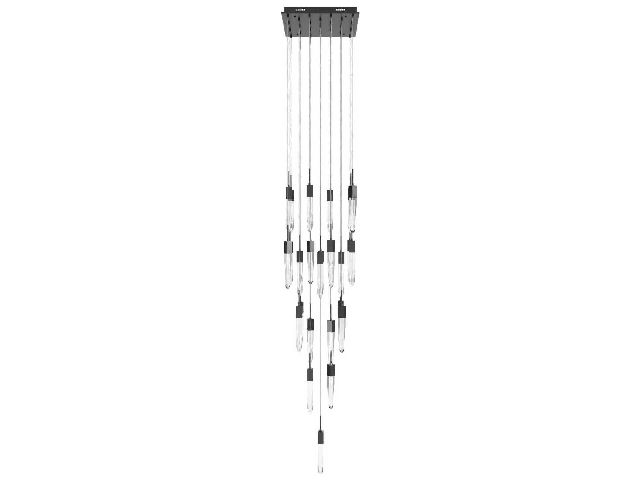 Avenue Lighting Aspen 25-Light Dark Bronze Linear Pendant