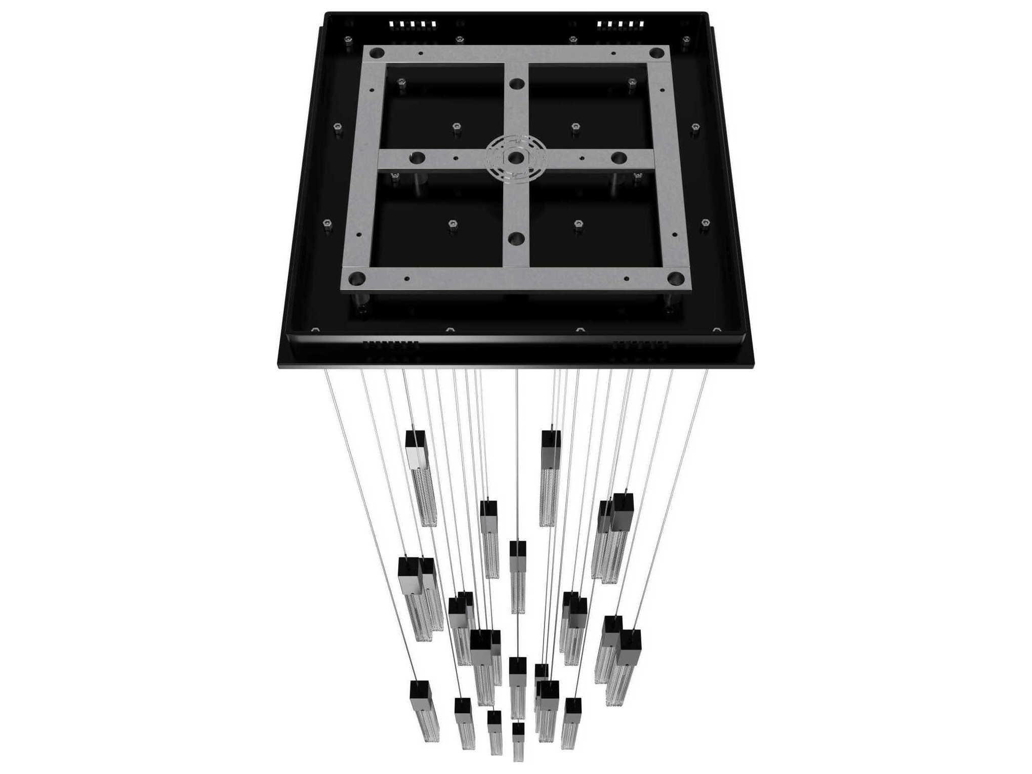 Avenue Lighting Boa 25-Light Dark Bronze Linear Pendant