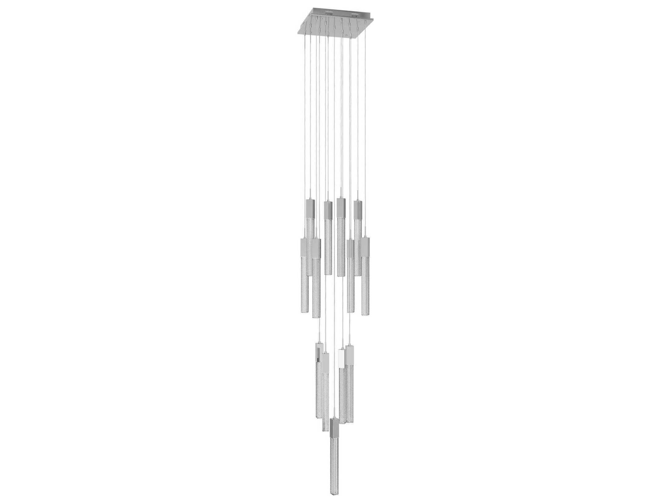 Avenue Lighting Boa 13-Light Polished Chrome Linear Pendant