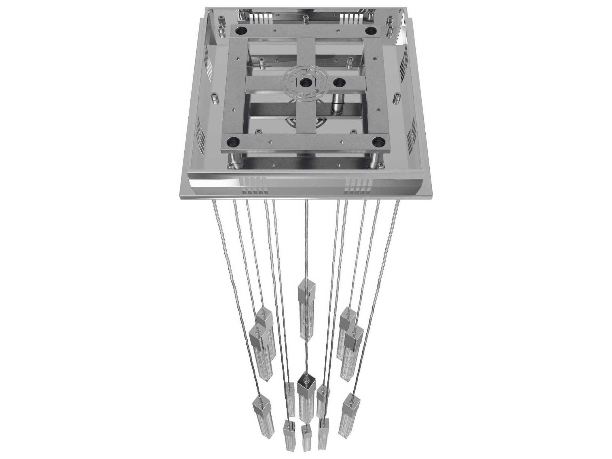 Avenue Lighting Boa 13-Light Polished Chrome Linear Pendant