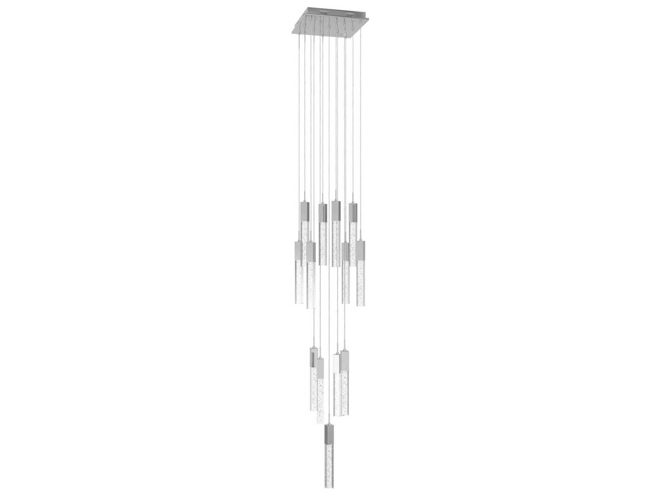 Avenue Lighting The Original Glacier 13-Light Polished Chrome Linear Pendant