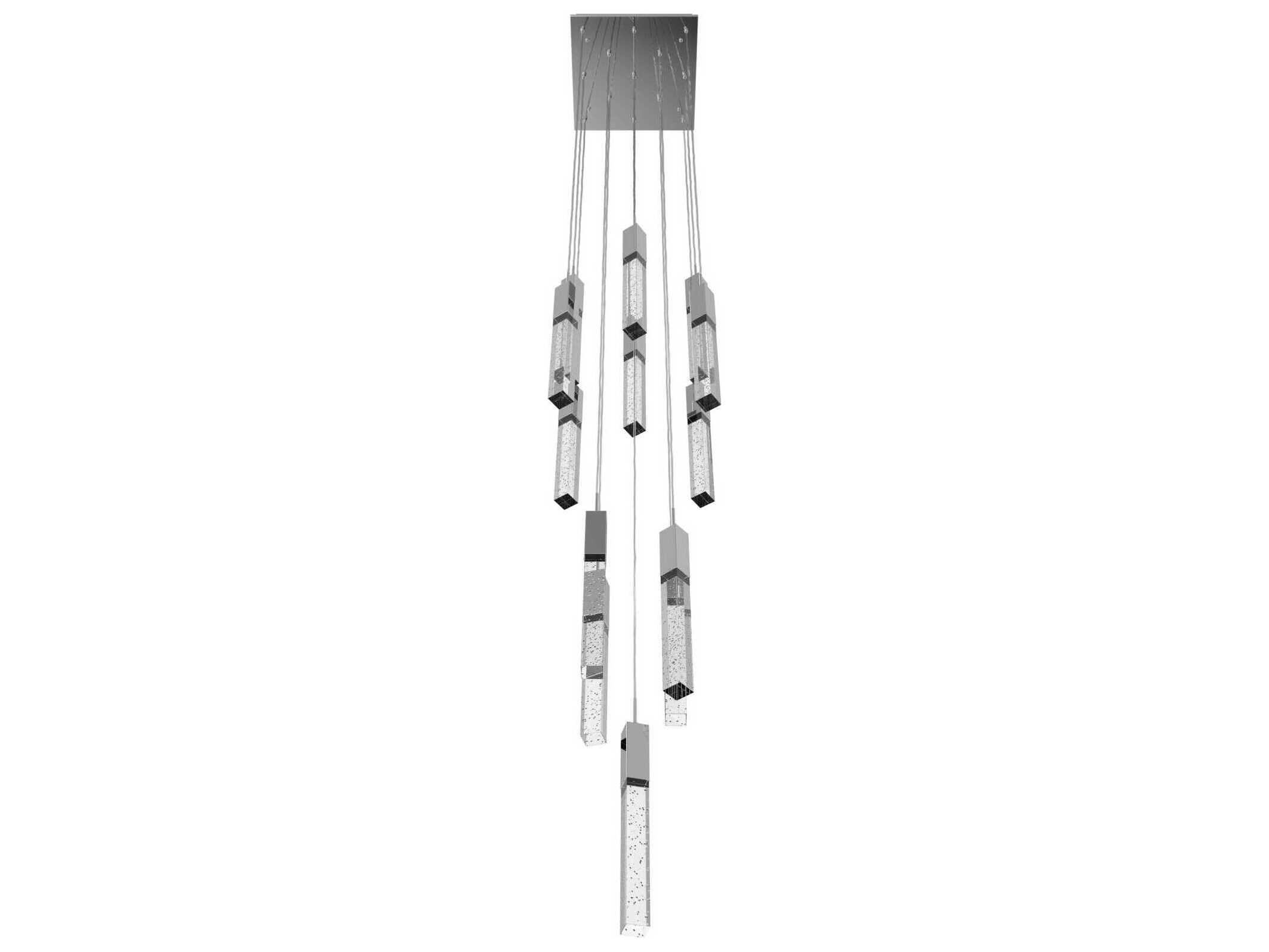 Avenue Lighting The Original Glacier 13-Light Polished Chrome Linear Pendant