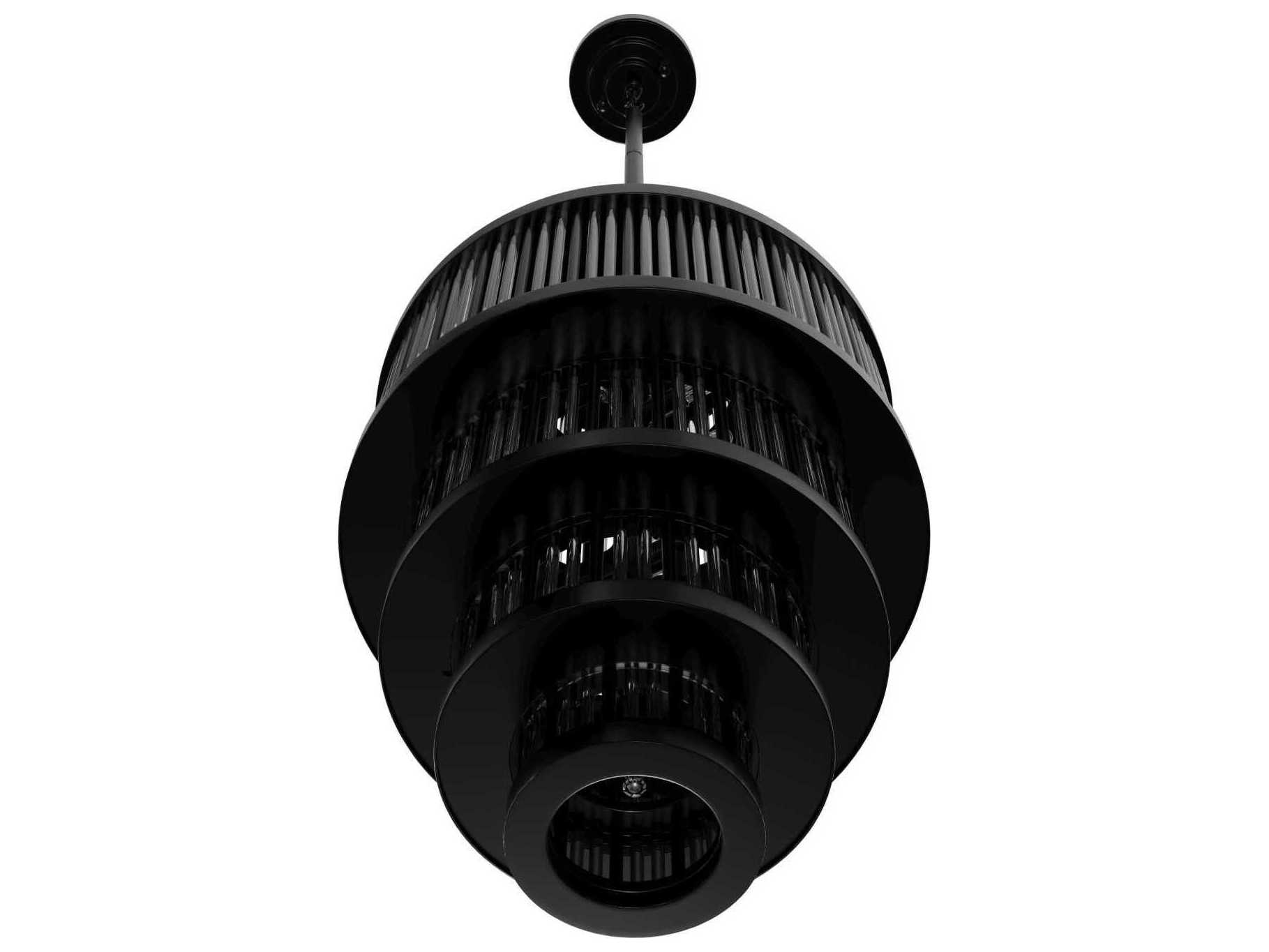 Avenue Lighting Waldorf 13-Light Polished Gunmetal Tiered Mini Pendant