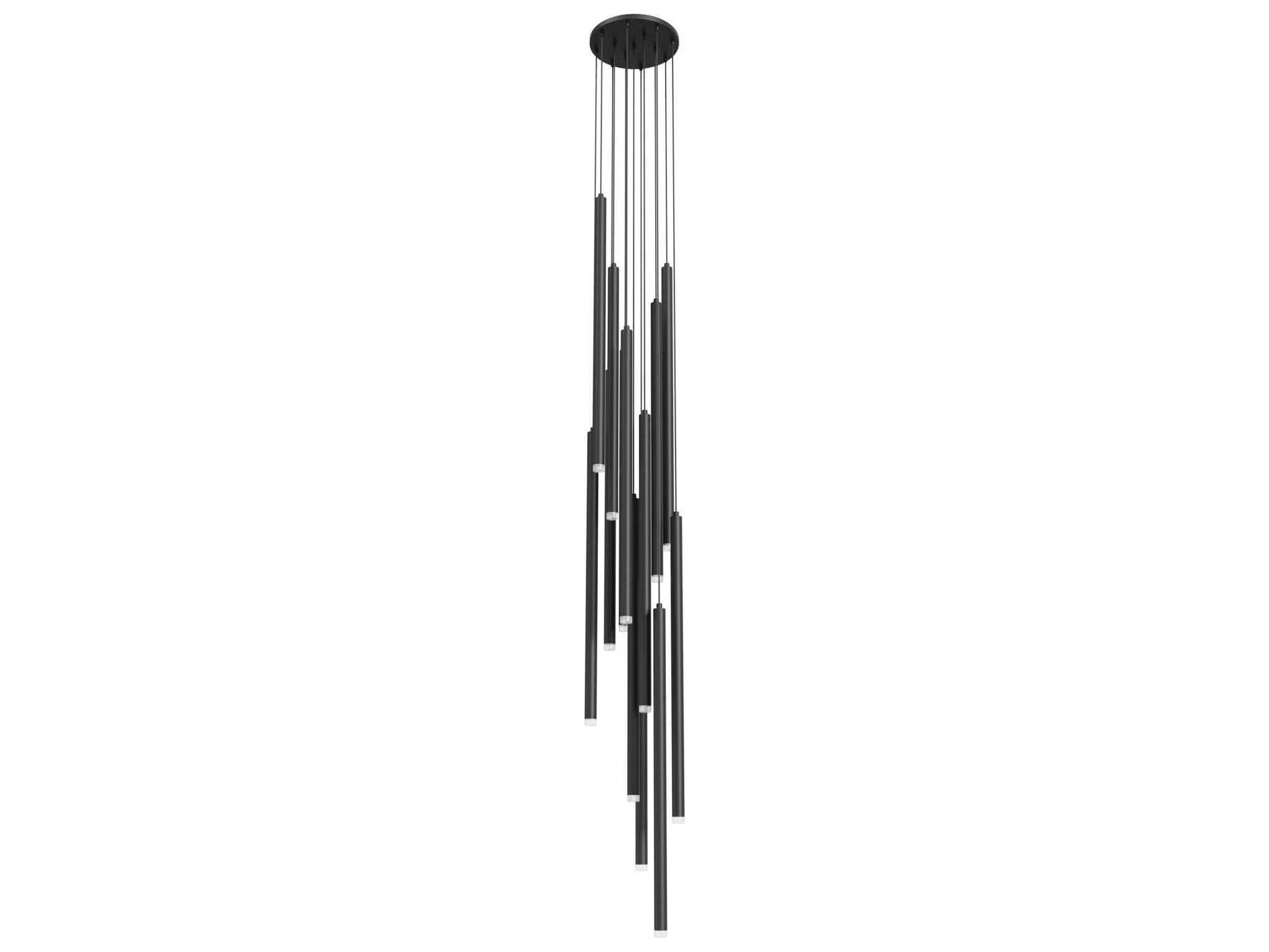 Avenue Lighting Filmore Ave 13-Light Black Linear Pendant