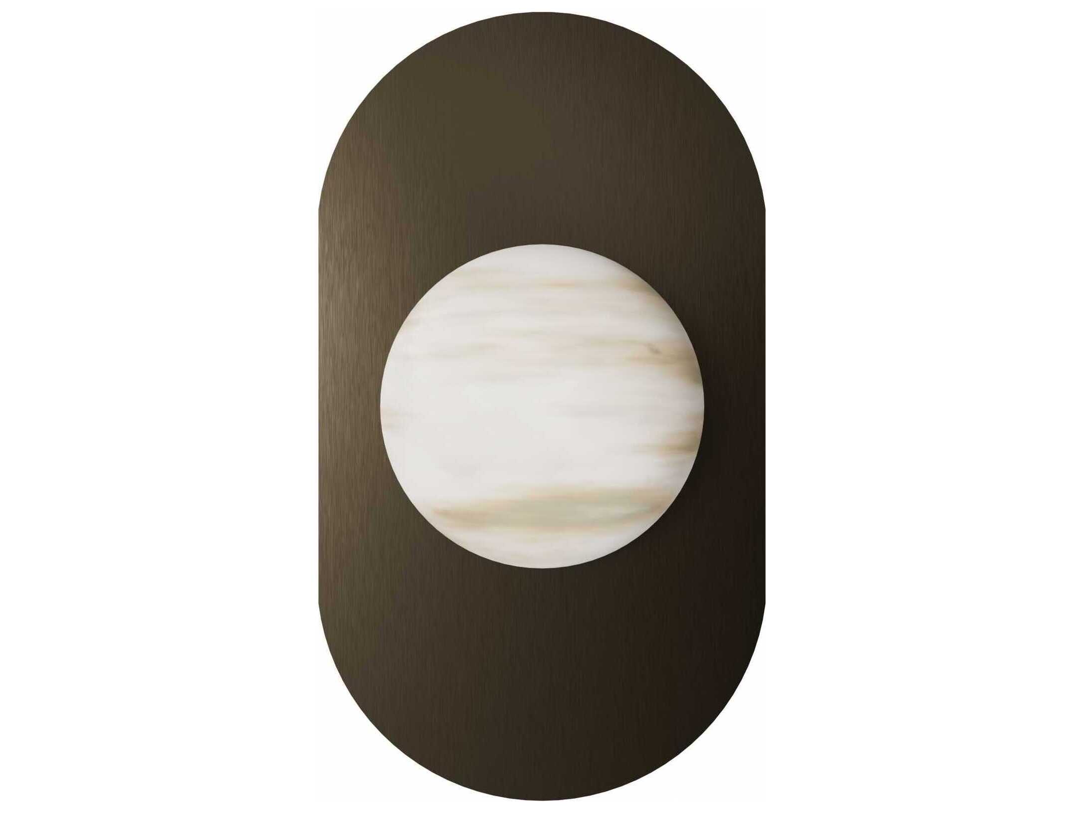 Avenue Lighting Sedona 1-Light Aged Brass Wall Sconce