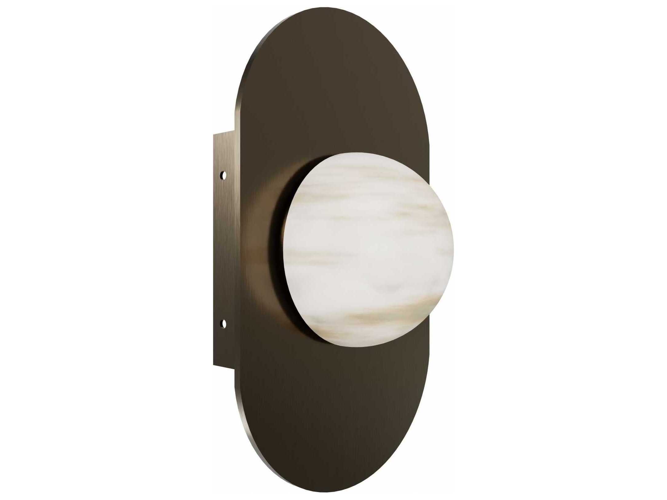 Avenue Lighting Sedona 1-Light Aged Brass Wall Sconce