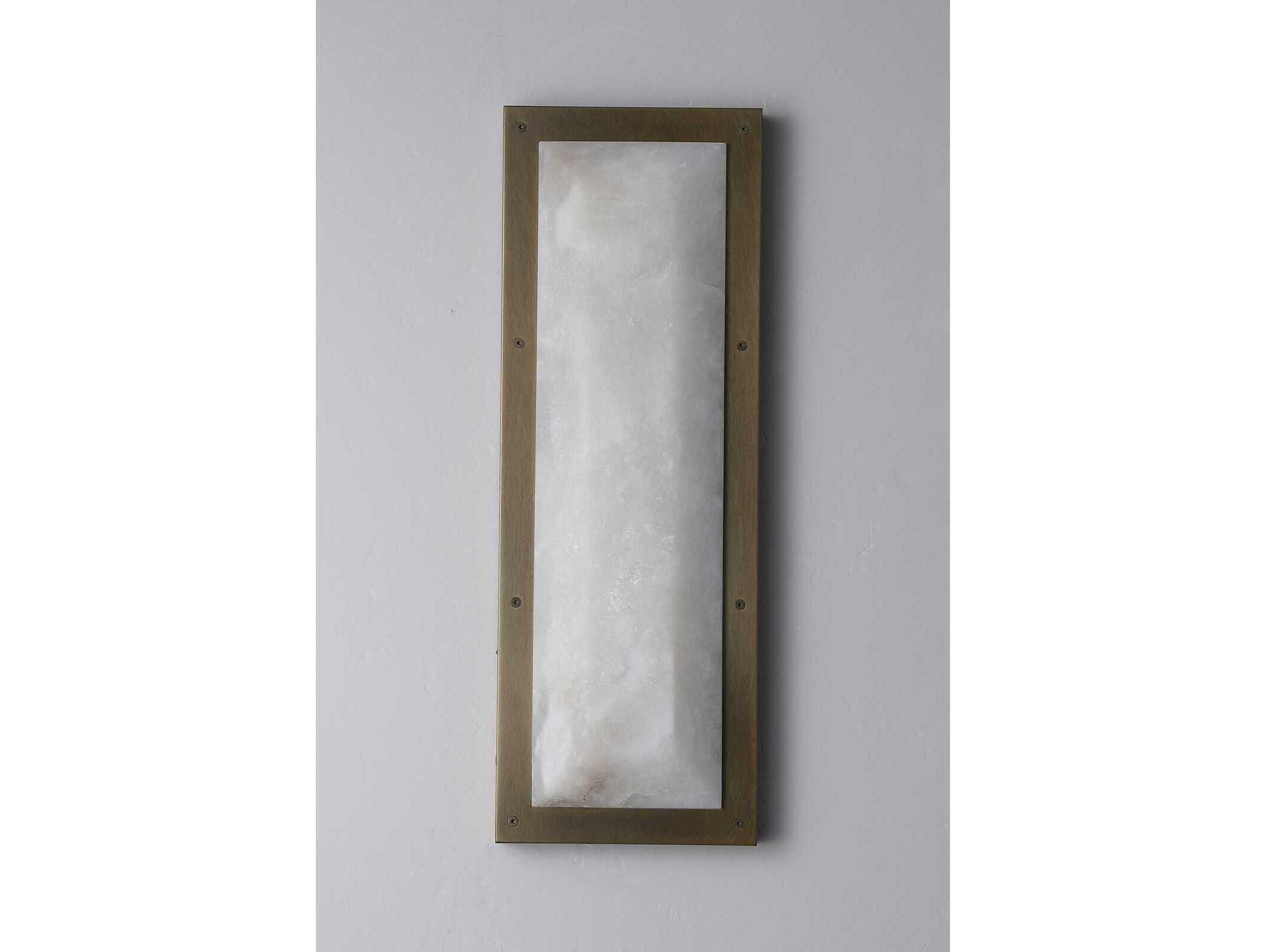 Avenue Lighting Sedona 1-Light Aged Brass Wall Sconce