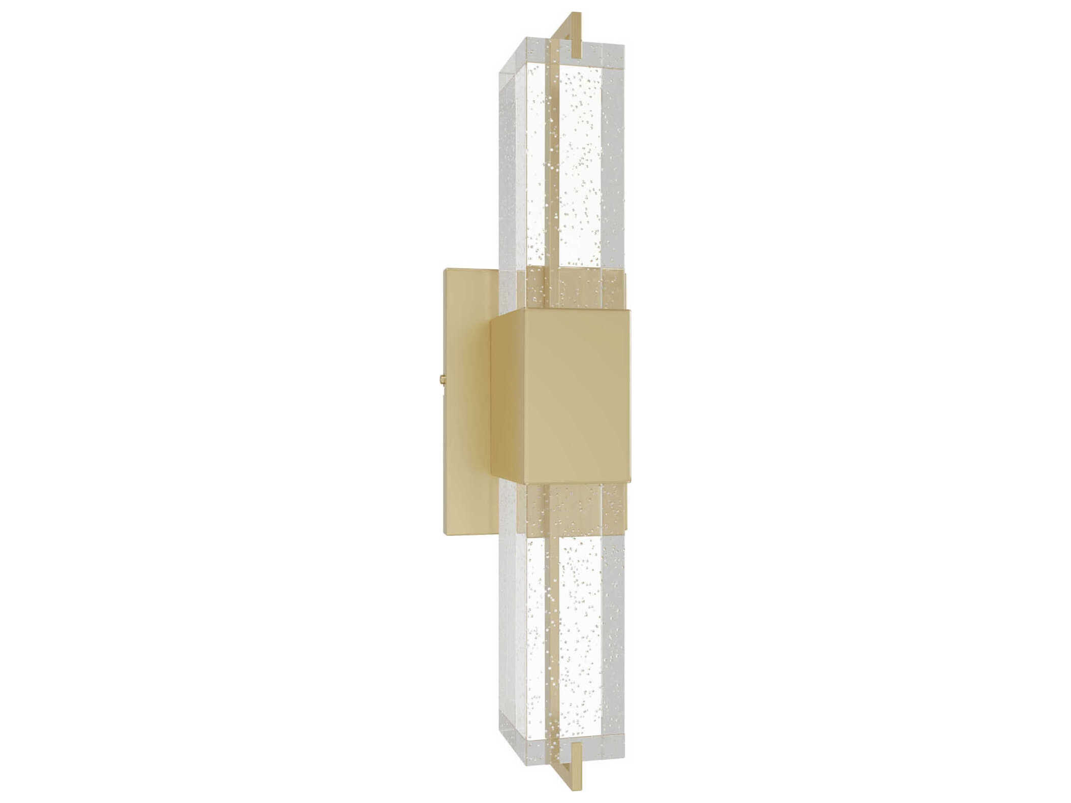 Avenue Lighting The Original Glacier Brushed Brass Wall Sconce