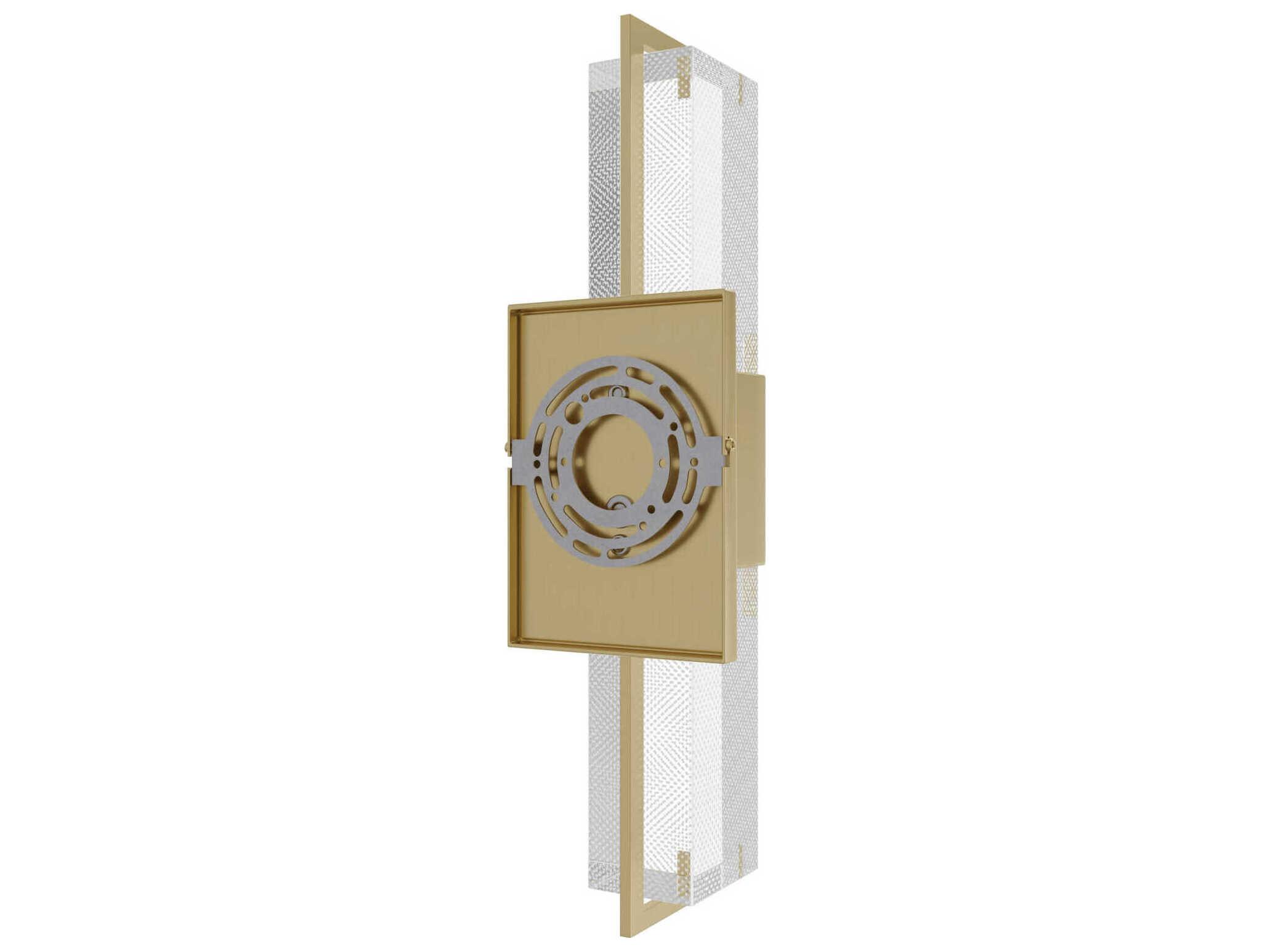 Avenue Lighting The Original Glacier Brushed Brass Wall Sconce