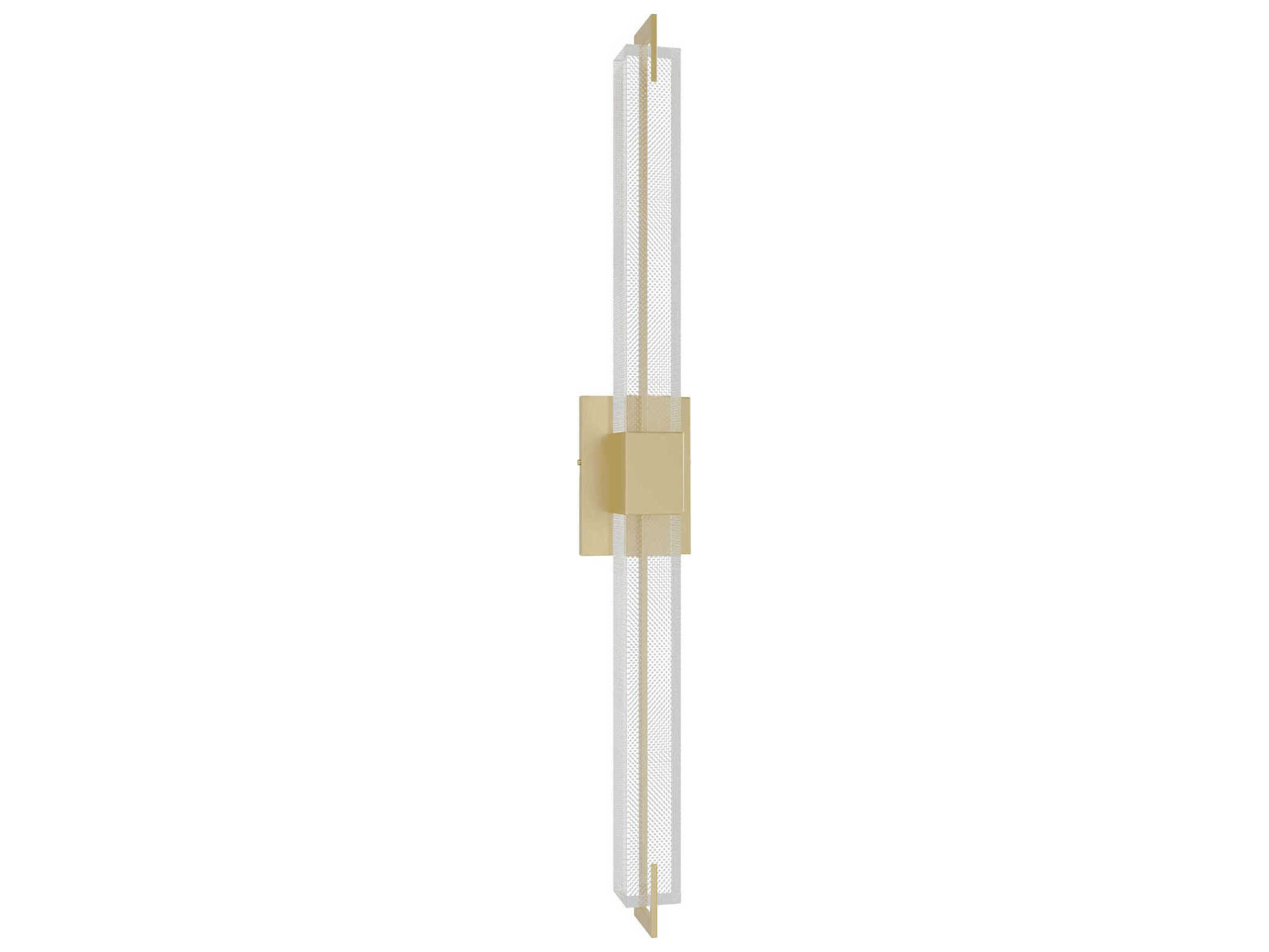 Avenue Lighting The Original Glacier Brushed Brass Wall Sconce